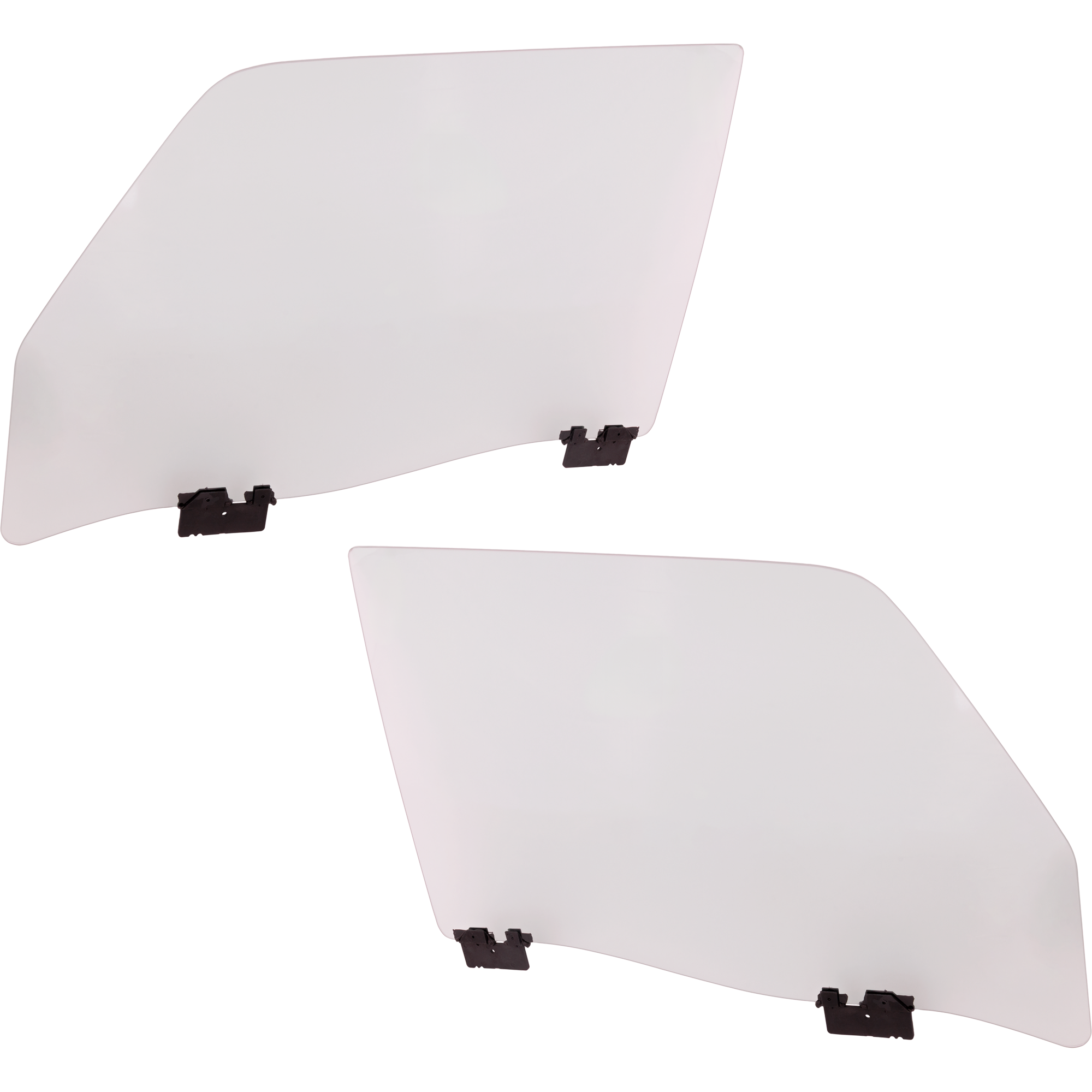 AM JEEP COMMANDER 06-10 FRONT DOOR GLASS RH AND LH Green Tint w Solar w Clip Base From 1-3-06 SKU SET JRJ48010015 OEM 55369444AA 55369445AA