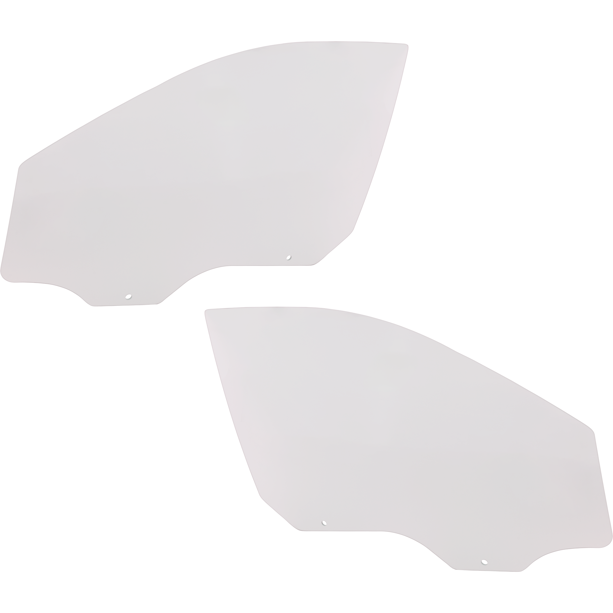 AM JEEP COMPASS 07-17 FRONT DOOR GLASS RH AND LH Green Tint w Solar SKU SET JRJ48010017 OEM 5074816AE 5074817AE