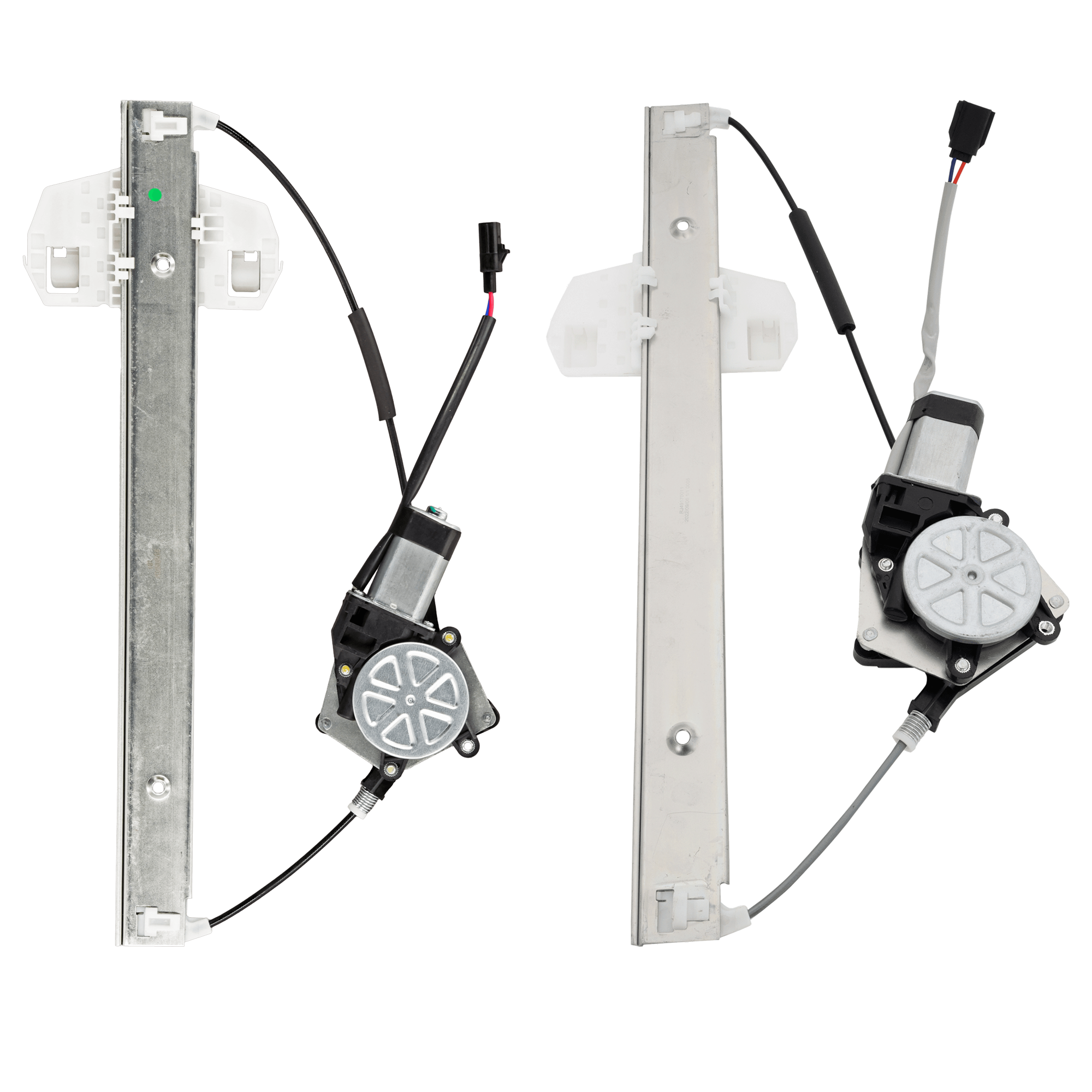 AM WRANGLER 07-17 FRONT AND REAR WINDOW REGULATOR RH Power w Motor SKU SET JRJ49170011 A Partslink CH1351171 CH1551122 OEM 68014948AA PFM 68014950AA PFM