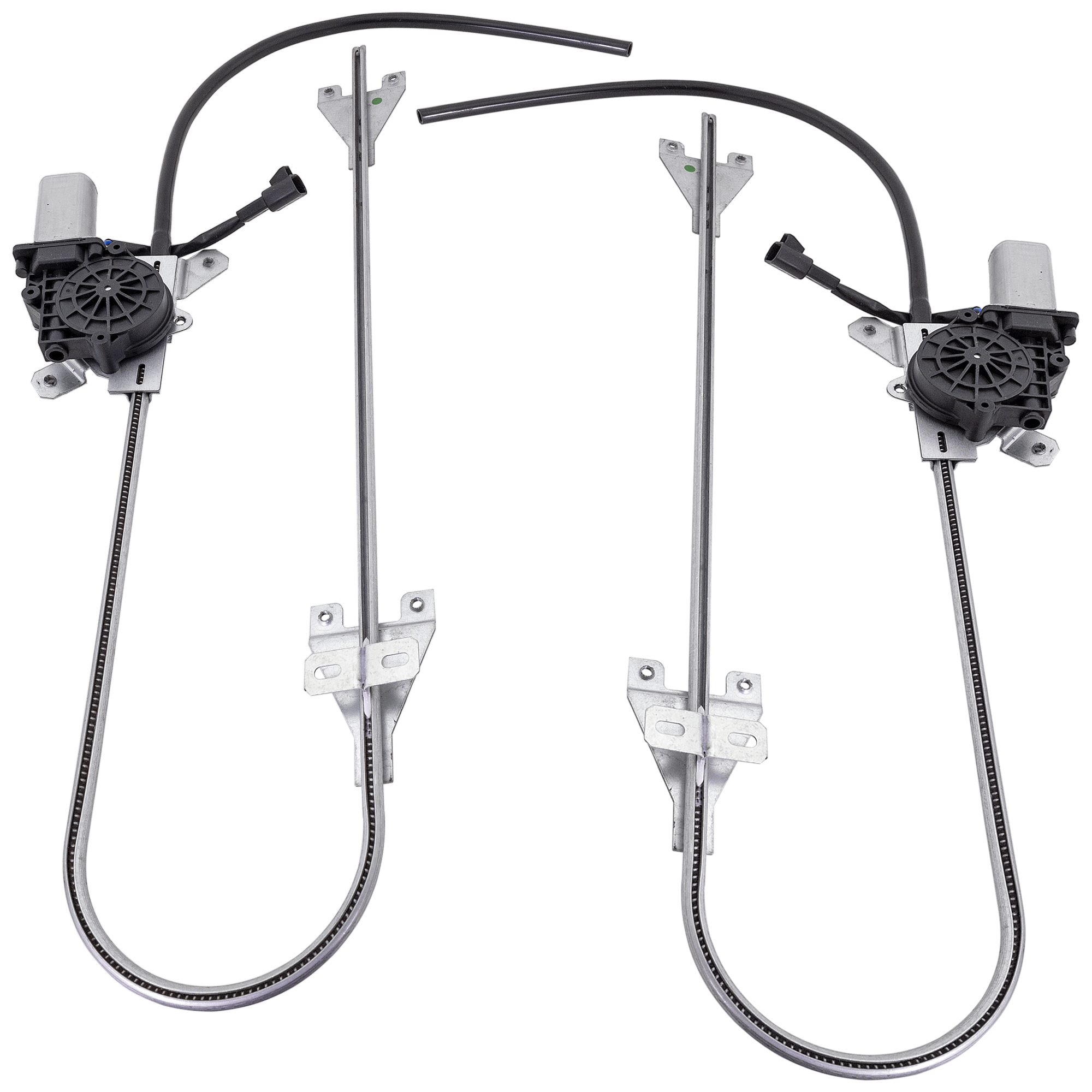 AM PETERBILT 386-06-09 PETERBILT 387-06-10 T2000-03-10 FRONT WINDOW REGULATOR RH AND LH Power w Motor Base Model SKU SET JRK46290005 HD OEM R216013 R216013R