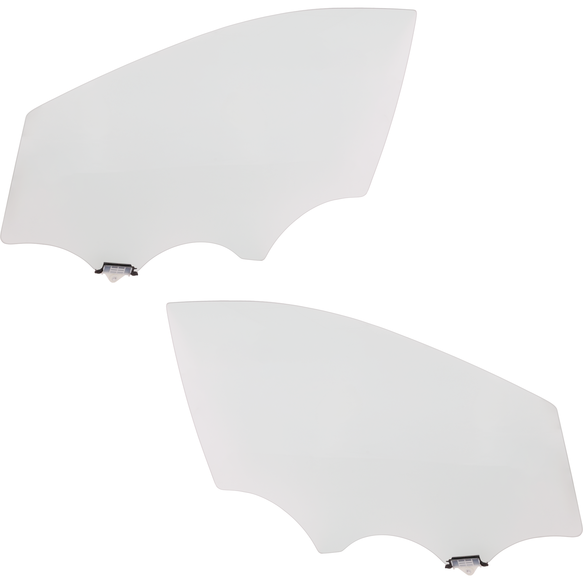 AM SPORTAGE 17-22 FRONT DOOR GLASS RH AND LH Green Tint w Solar Clip SKU SET JRK48010043 OEM 82410D9030-82420D9030