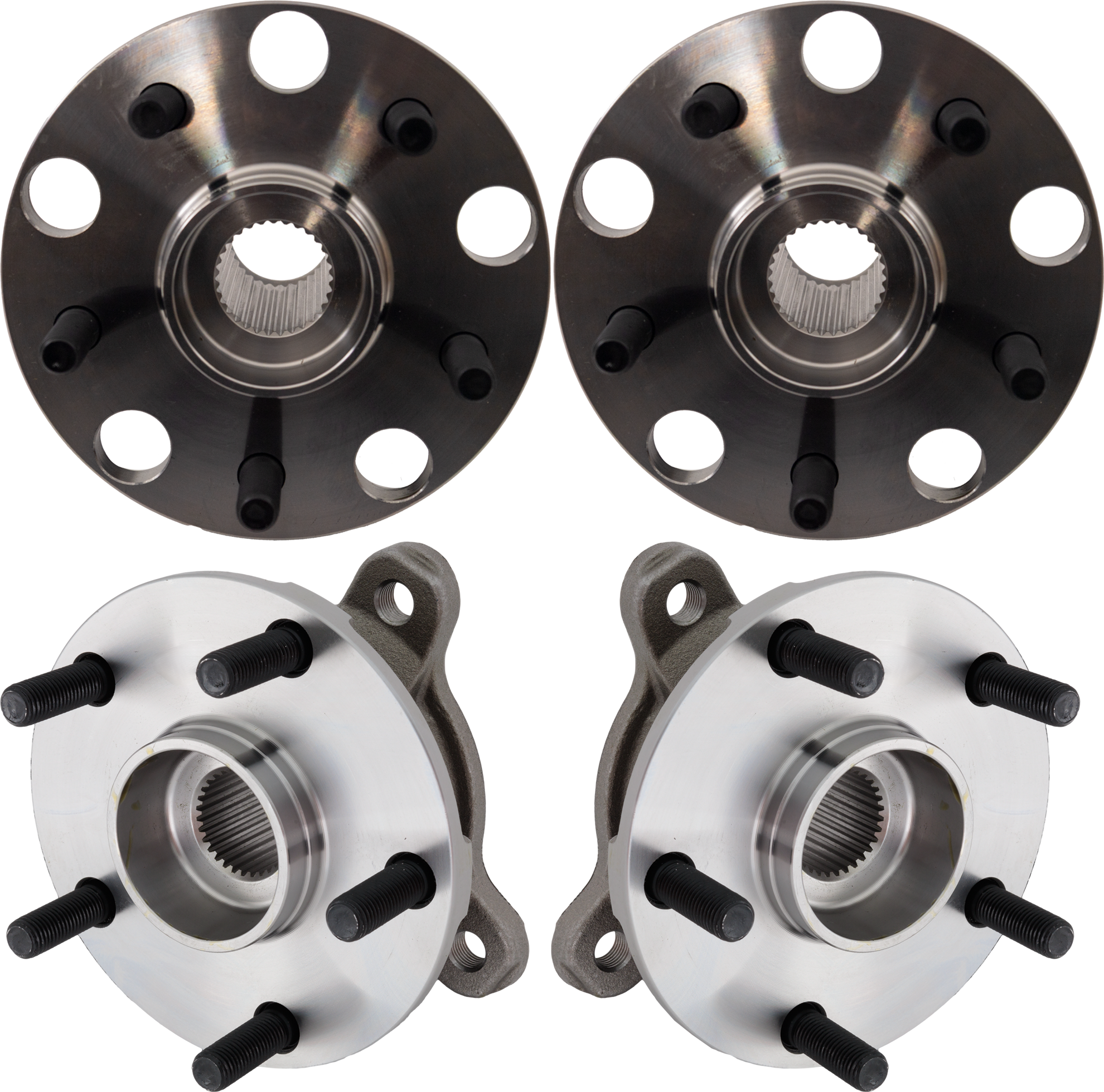 AM GS300-06-06 GS350-07-11 IS250-06-13 FRONT AND REAR HUB ASSEMBLY RH AND LH AWD SKU SET JRL28370006-4 OEM 4355030031-4356030031-516191-7