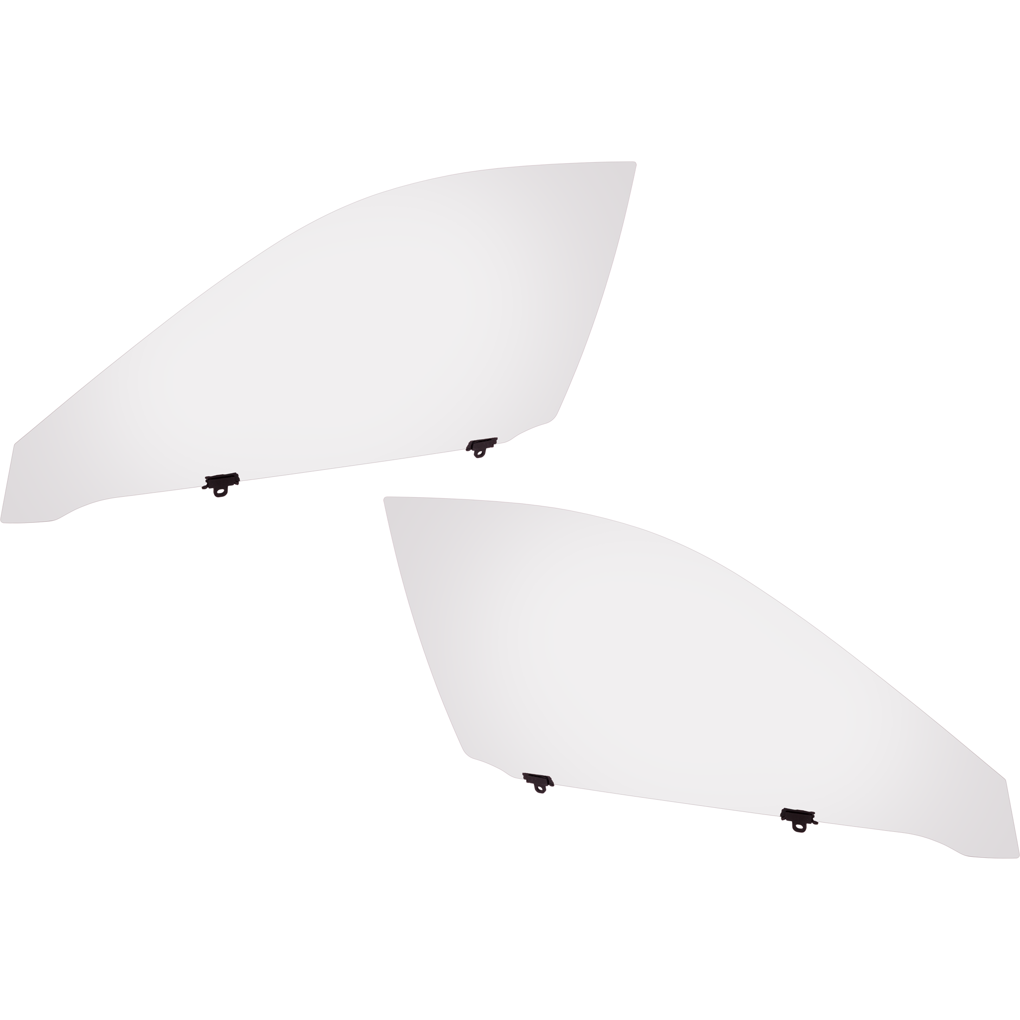 AM LEXUS LS460-07-07 FRONT DOOR GLASS RH AND LH Green Tint w Solar Clip Base Model SKU SET JRL48010019 OEM 6810150190-6810250190