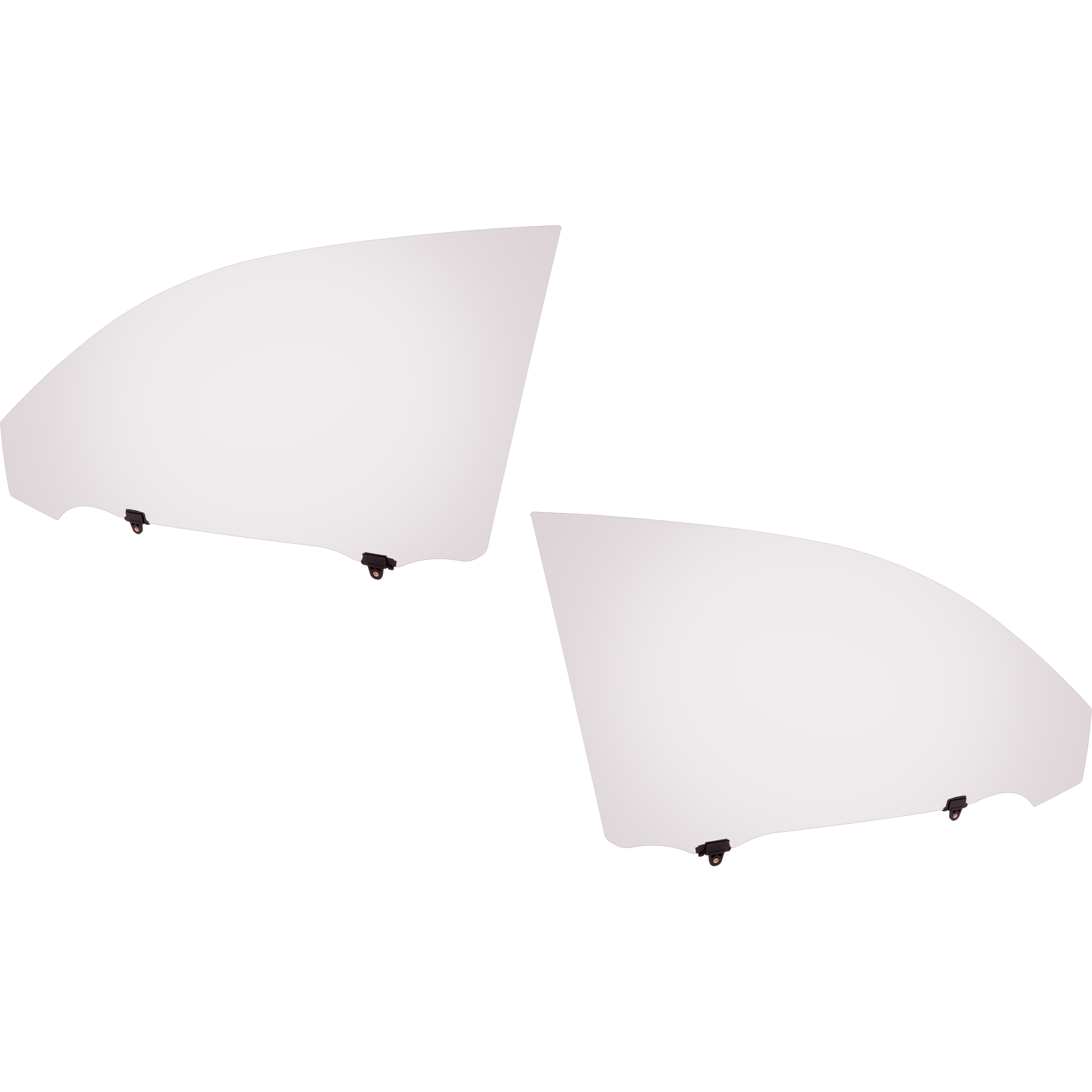 AM LEXUS CT200H 11-17 FRONT DOOR GLASS RH AND LH Green Tint w Solar Clip SKU SET JRL48010023 OEM 6810176010-6810276010