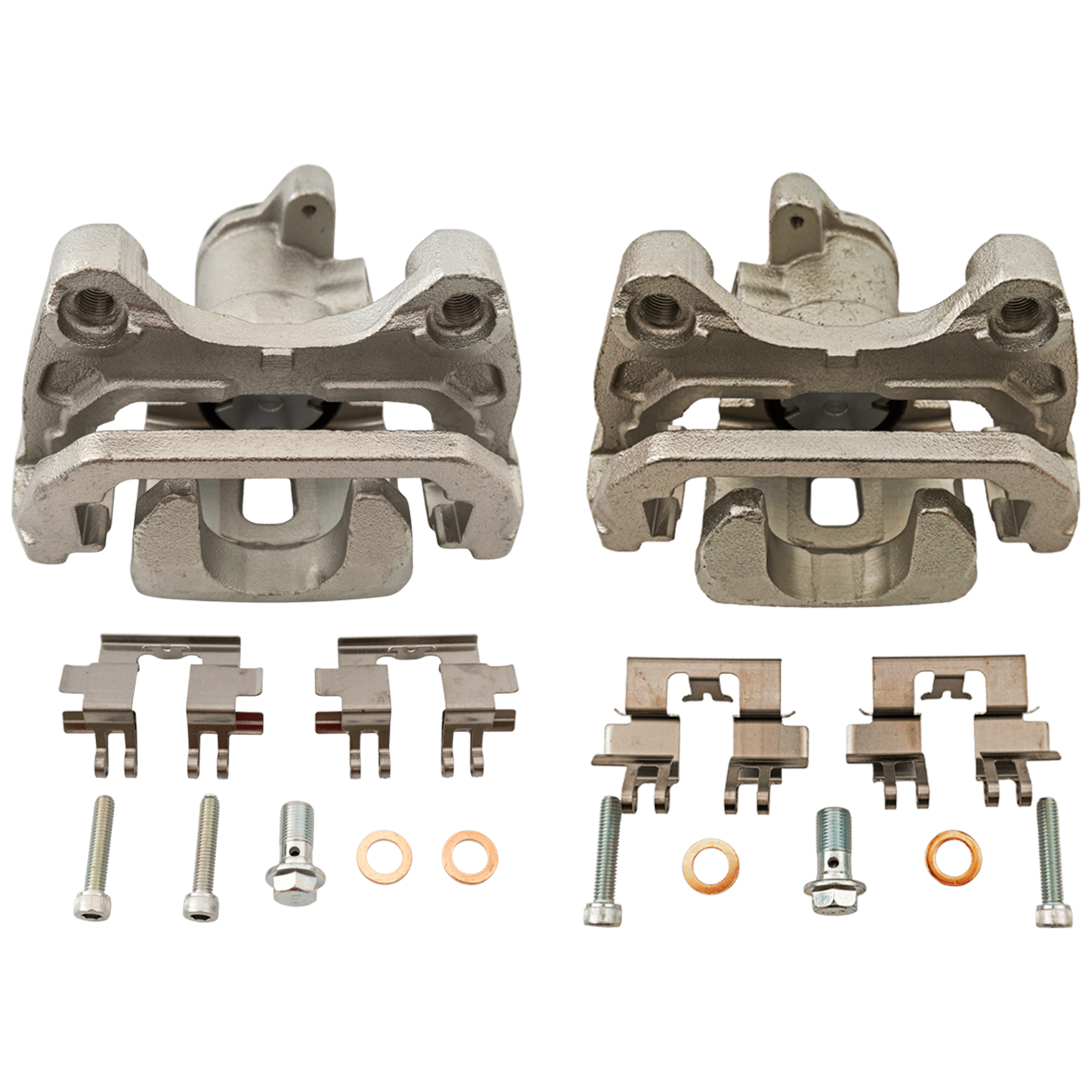 AM CX 5-16-22 REAR BRAKE KIT WITH CALIPERS 2 Wheel Set Includes 2 Brake Caliper SKU SET JRM27160001 OEM KAY02661XA KAY02671XA