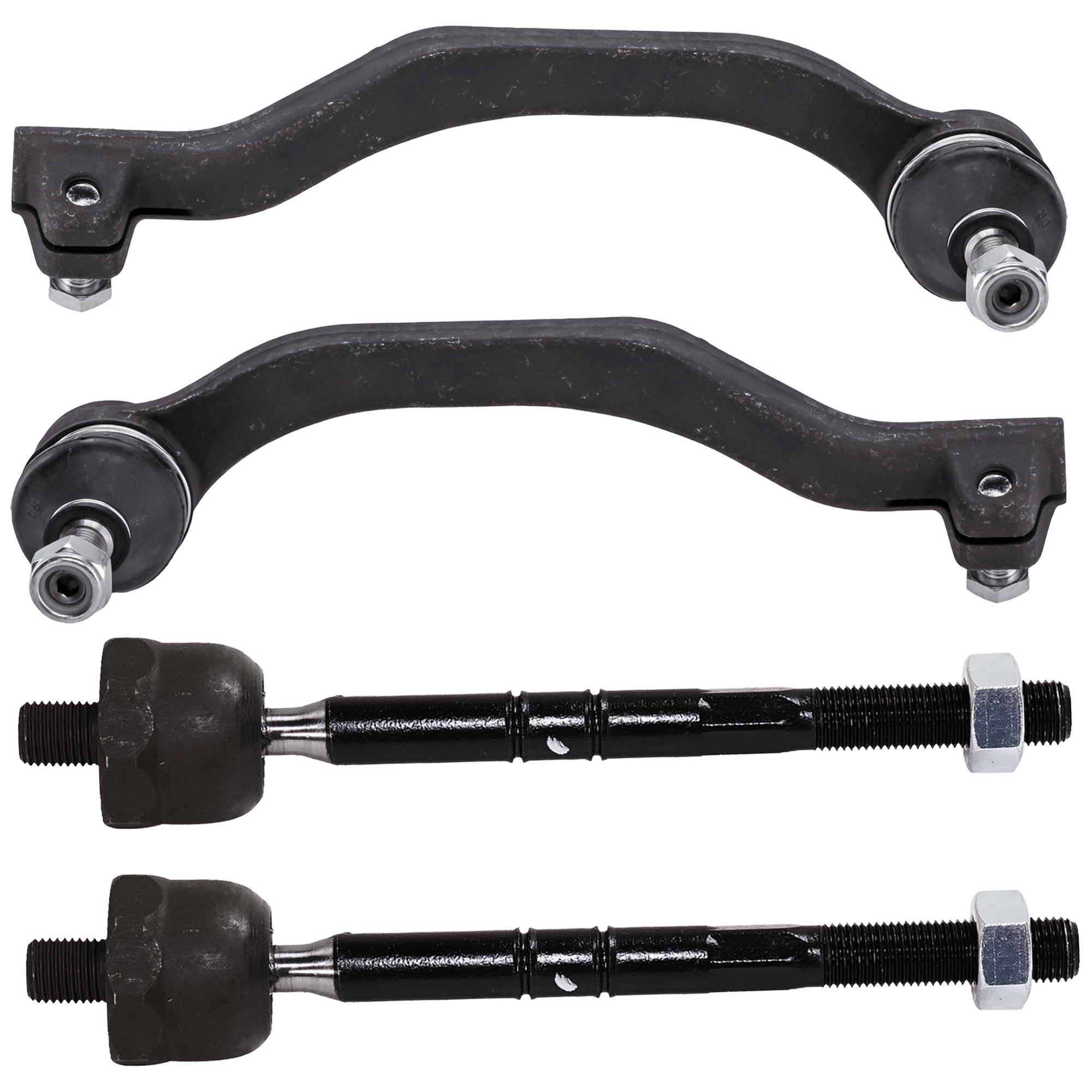 AM COOPER 07-15 FRONT TIE ROD RH AND LH Inner and Outer SKU SET JRM28210049-4B OEM 1017126-45A2473 ES4505-4012424