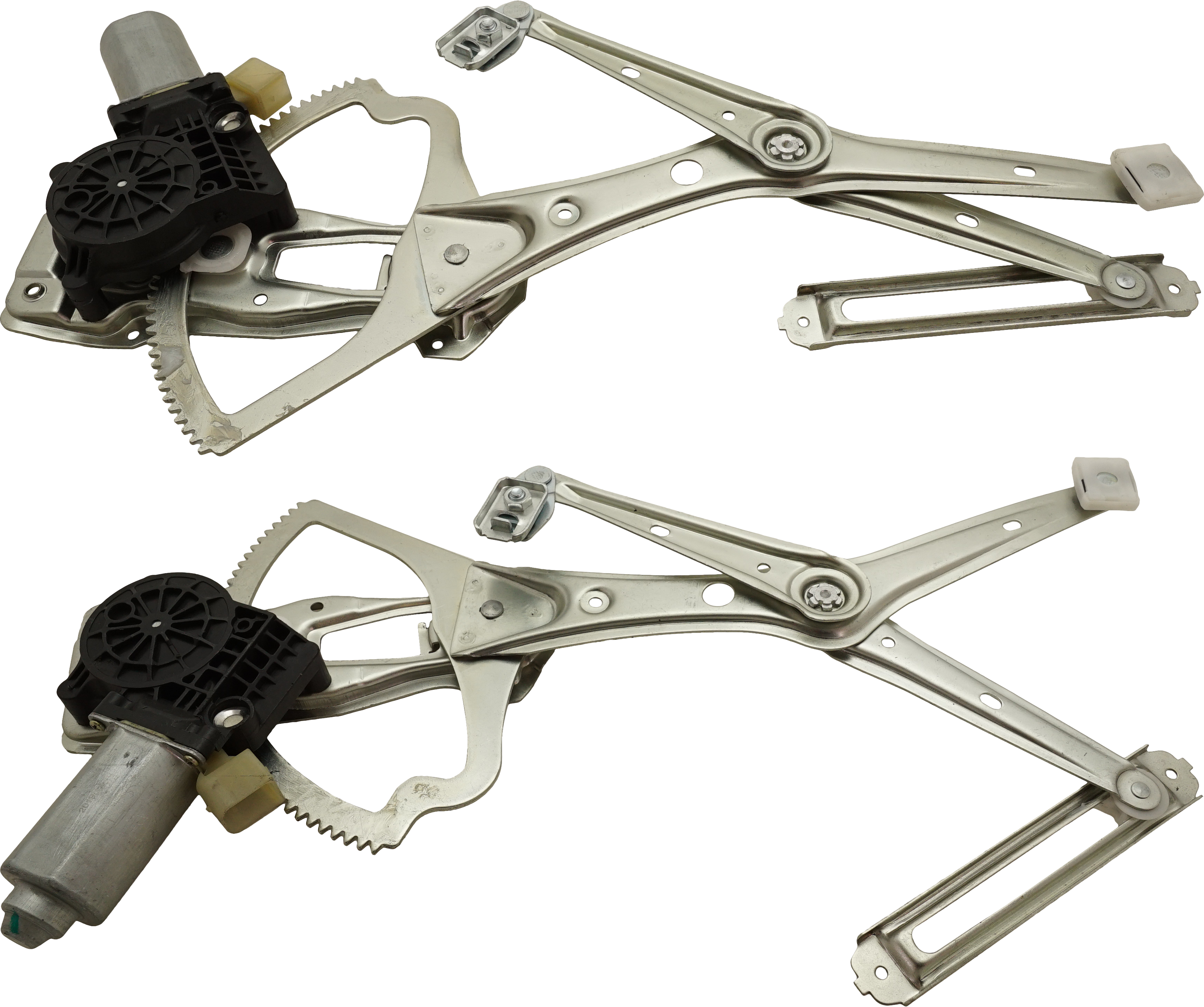 AM E CLASS 98-02 FRONT WINDOW REGULATOR RH AND LH Power w Motor 4Matic Base Models SKU SET JRM46290009 Partslink MB1350115 MB1351115 OEM 2107201146 PFM 2108205742-2107