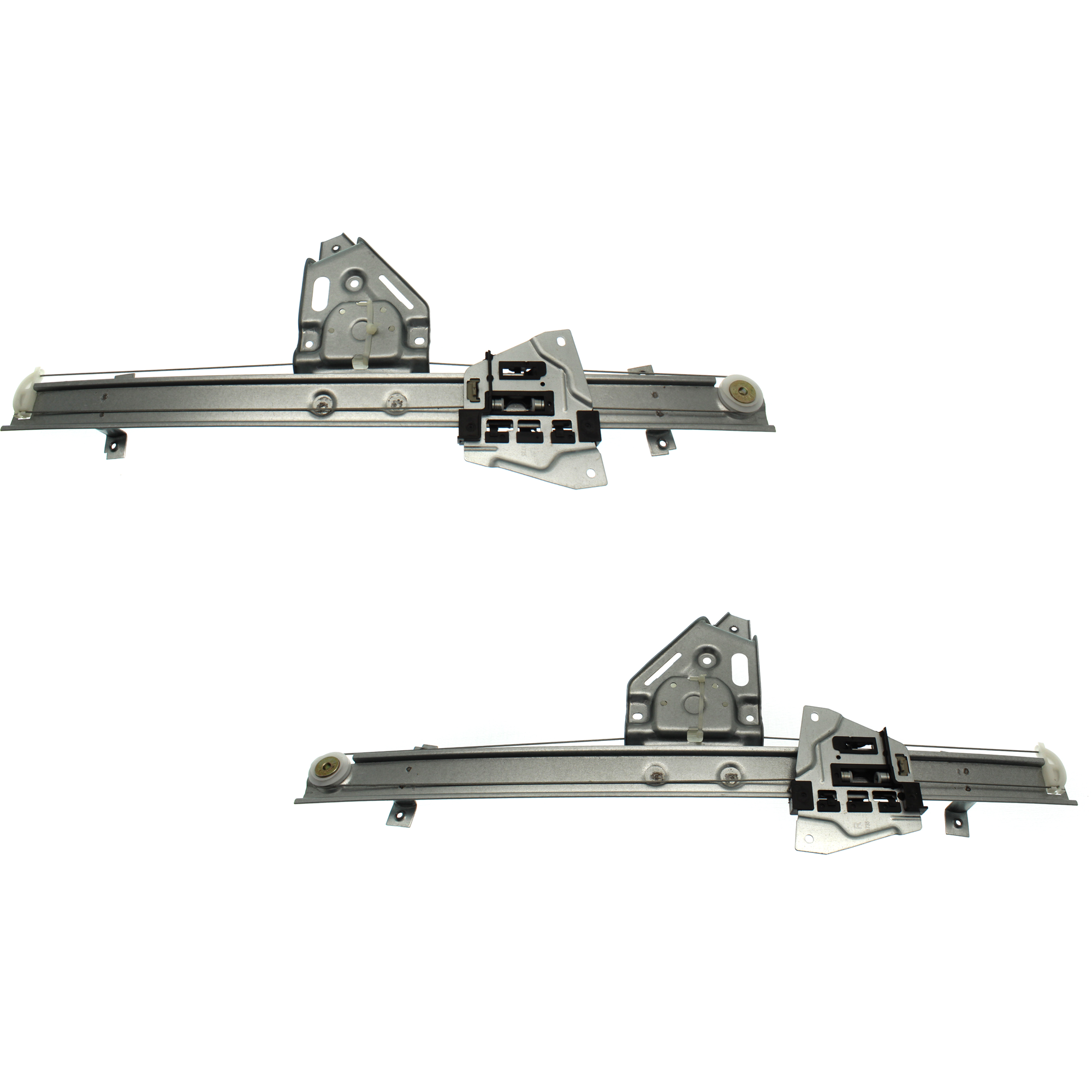 AM MONTERO 01-06 FRONT WINDOW REGULATOR RH and LH Power w o Motor SKU SET JRM46290021 Partslink MI1350125 MI1351125 OEM MN167271 MN117057 MN167272 MN1