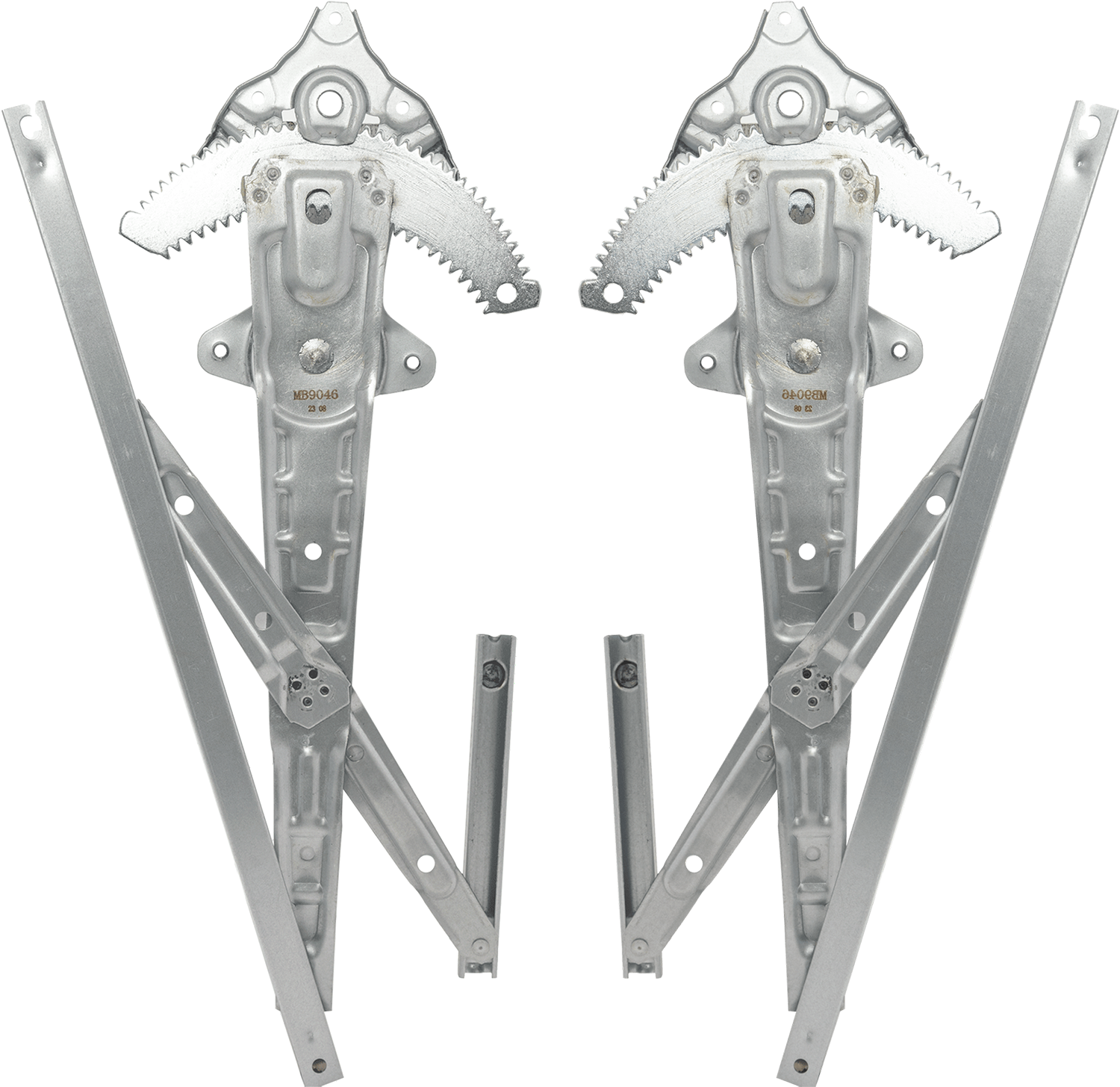 AM MIRAGE 14-24 MIRAGE G4-17-24 FRONT WINDOW REGULATOR RH AND LH Power w o Motor SKU SET JRM46290103 OEM 5713A317-5713A318