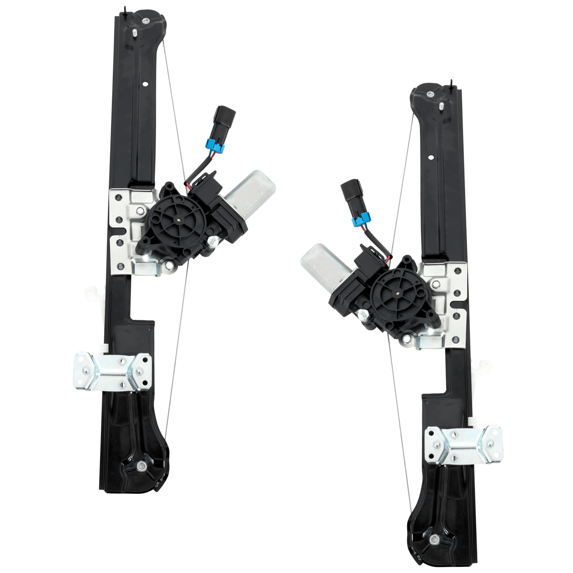 AM PROMASTER VAN 19-24 FRONT WINDOW REGULATOR RH AND LH Power w Motor SKU SET JRM46290105 OEM 68401985AC 68401985AB 68401986