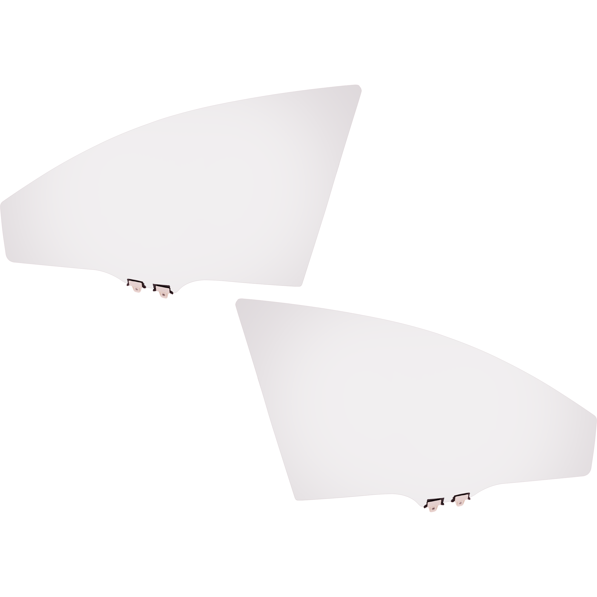 AM MAZDA CX 9-07-15 FRONT DOOR GLASS RH AND LH Green Tint w Solar Clip SKU SET JRM48010033 OEM TD1158510B TD1159510B