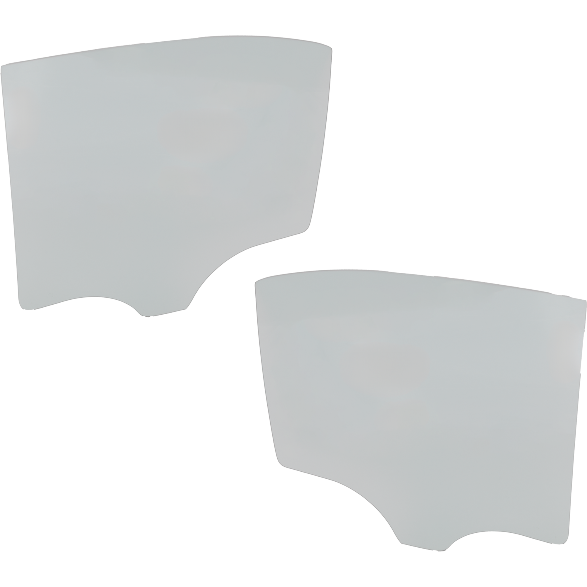 AM C CLASS 15-21 REAR DOOR GLASS RH AND LH Green Tint w Solar Sedan SKU SET JRM48130047 OEM 2057352100-2057352400