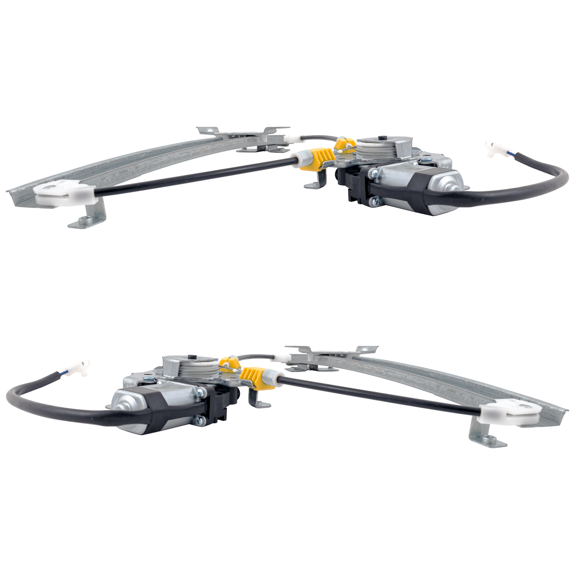 AM OUTLANDER 03-06 REAR WINDOW REGULATOR RH AND LH Power w Motor 2 Pins SKU SET JRM49170077 OEM MR573879 MR573880