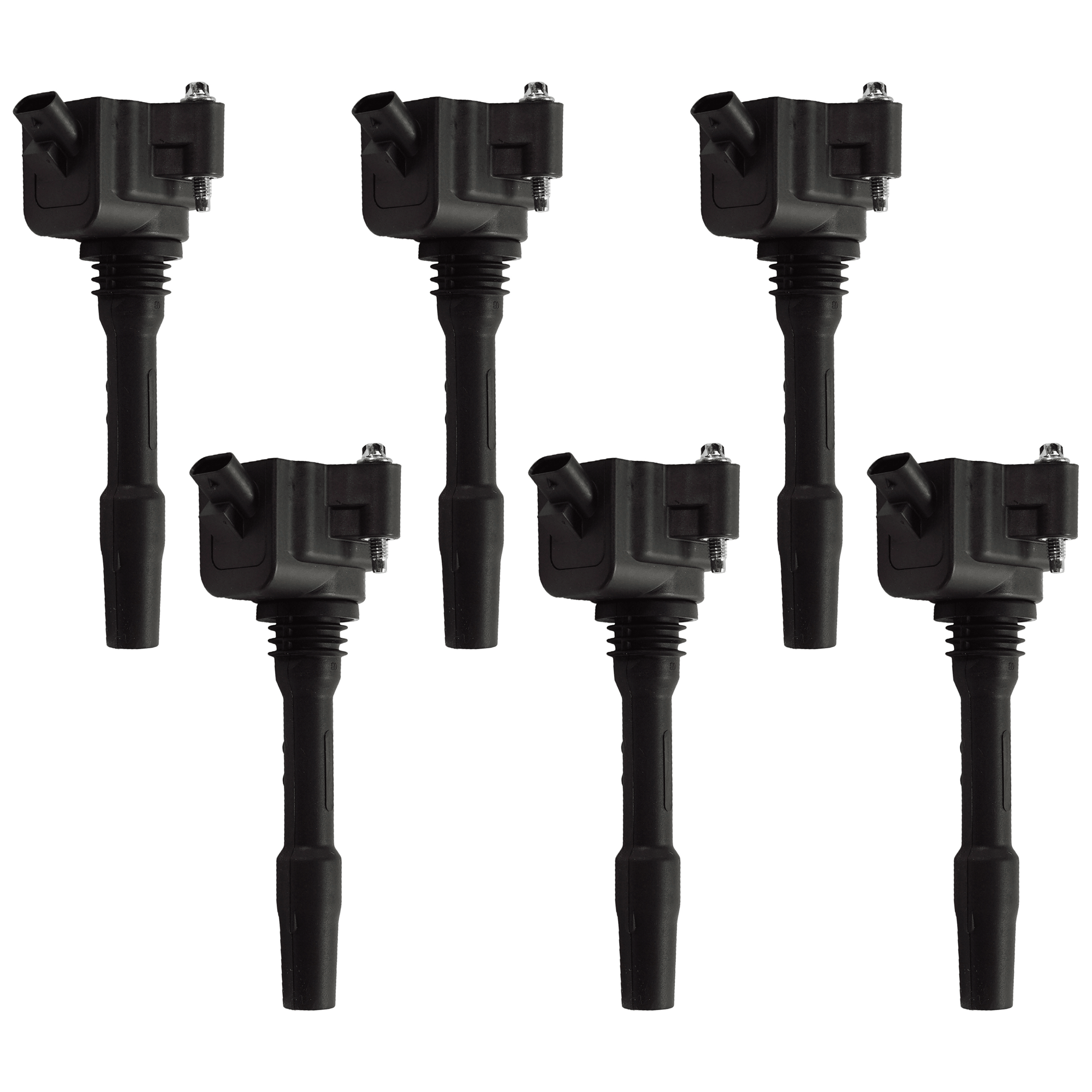 AM COOPER 14-21 X3-18-23 IGNITION COIL Set of 6 SKU SET JRM50460008-6 OEM 12137619385-12138647463