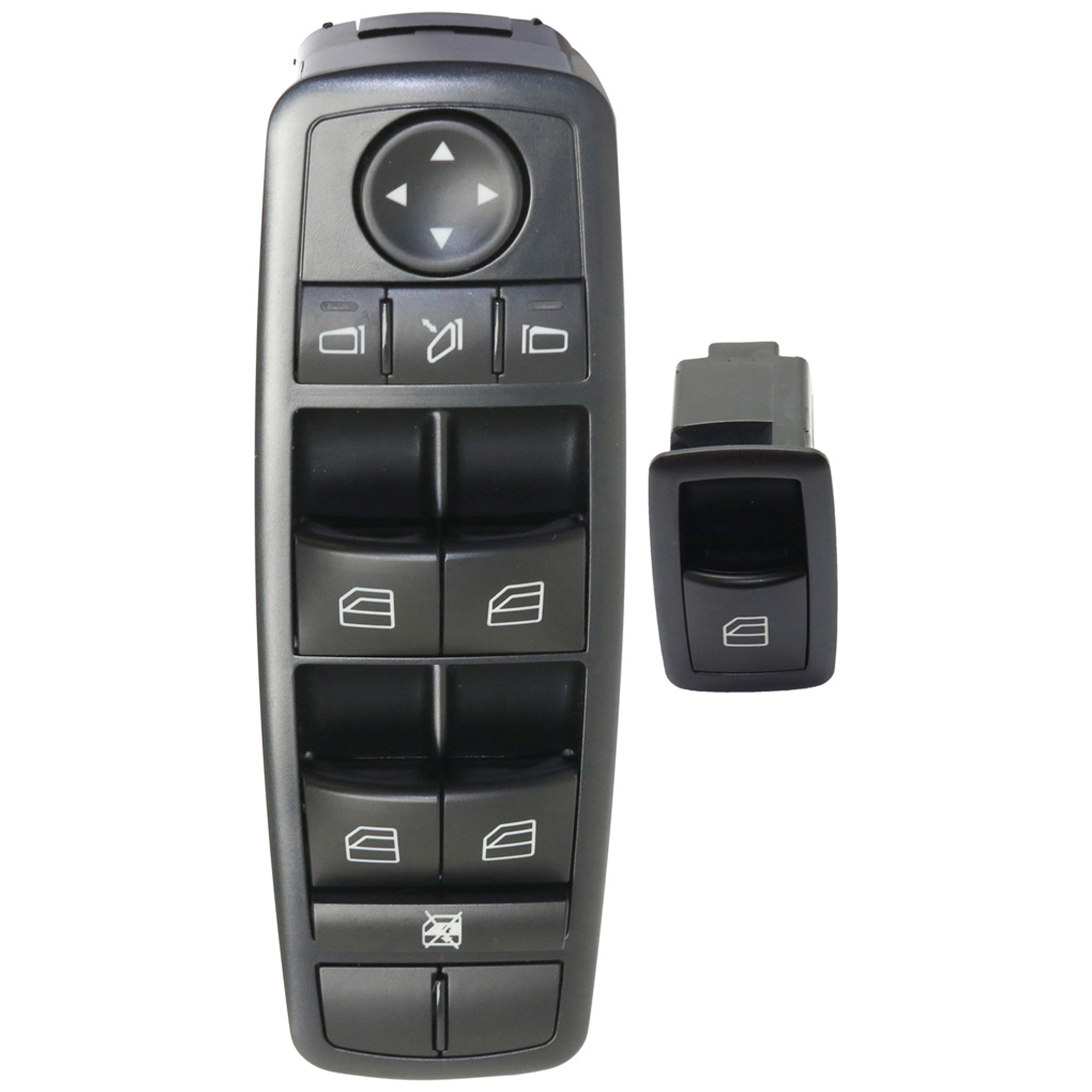 AM GL CLASS 07-12 ML CLASS 07-11 FRONT WINDOW SWITCH RH AND LH SKU SET JRM50520001 OEM 25182005109051-2518300290