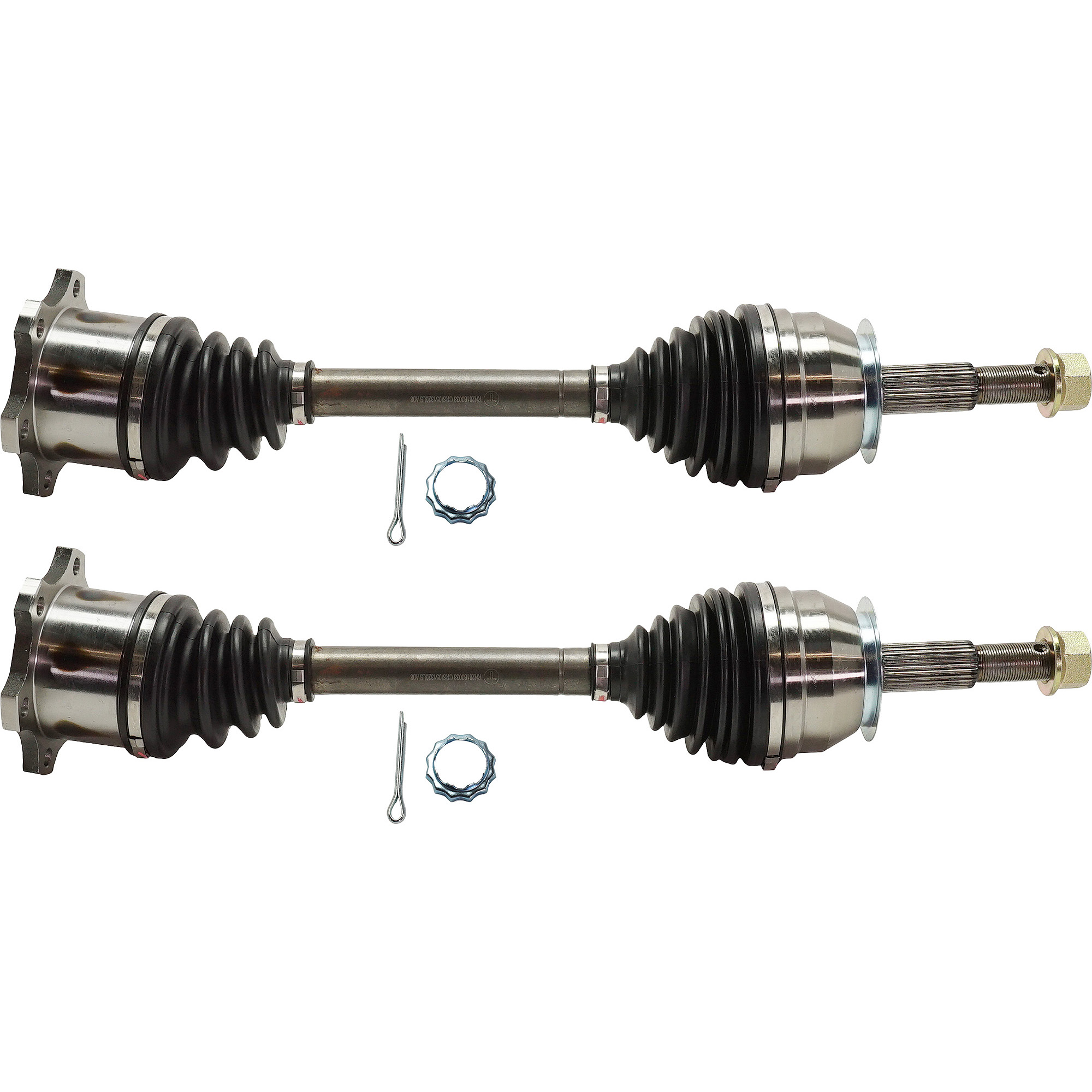 AM ARMADA 05-15 QX56-04-10 TITAN 04-15 FRONT CV AXLE ASSEMBLY RH AND LH Four Wheel Drive SKU SET JRN28160033-2