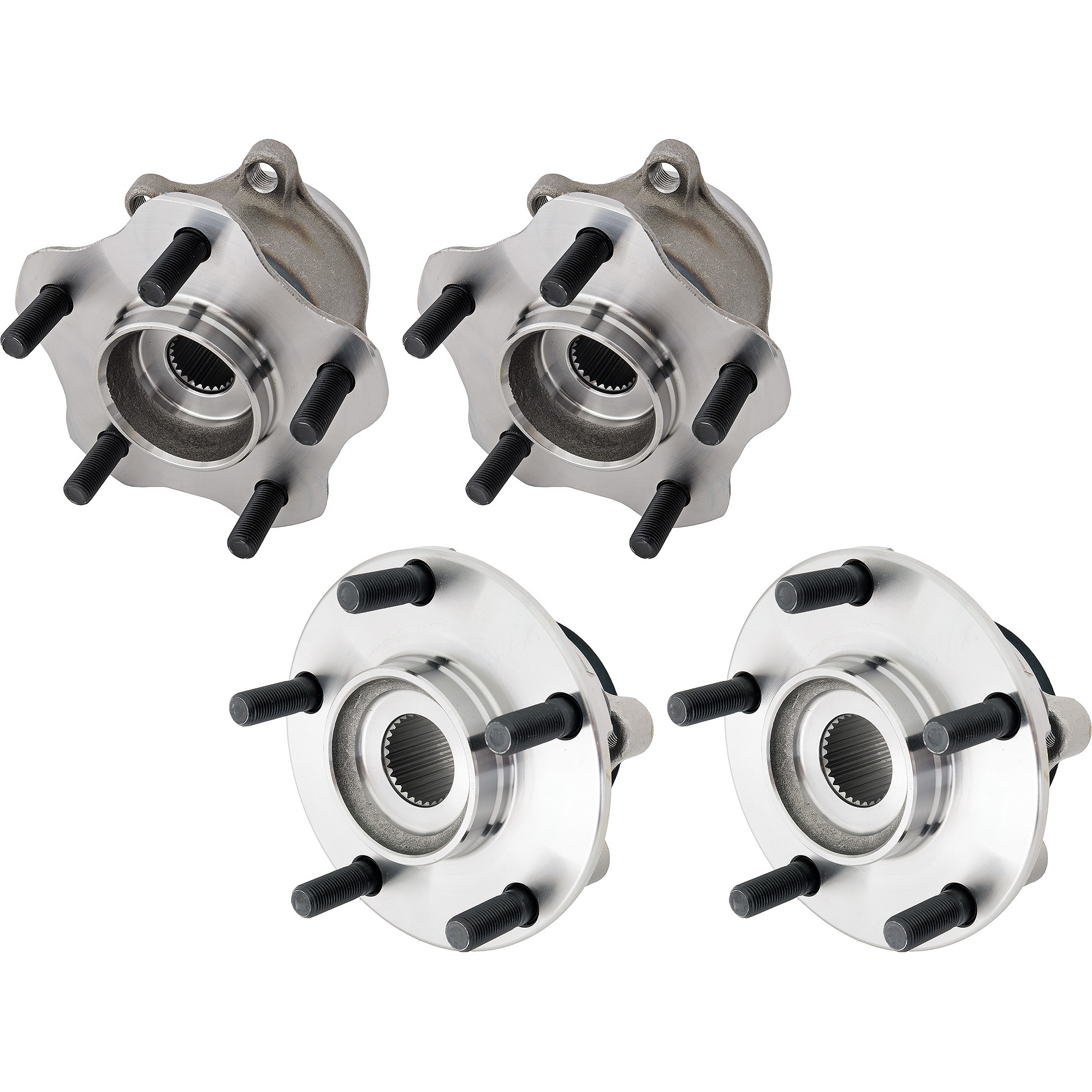 AM JUKE 14-17 FRONT AND REAR HUB ASSEMBLY RH AND LH SKU SET JRN28370001-4 A OEM 402023PU0A