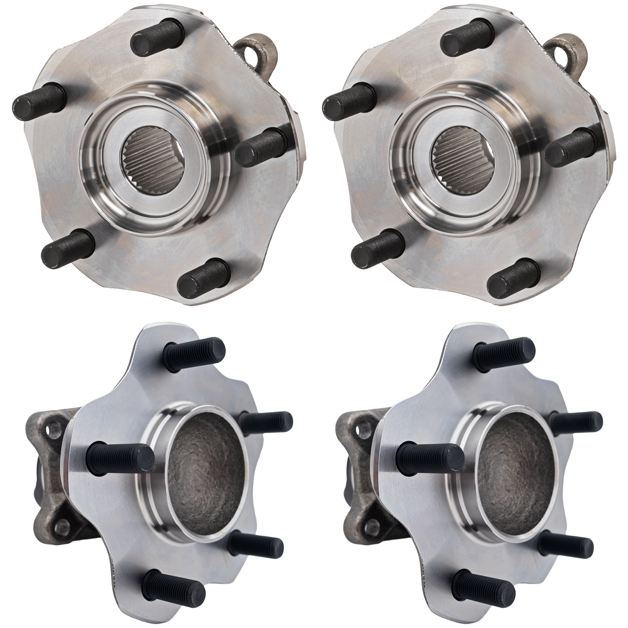AM SENTRA 13-19 FRONT AND REAR HUB ASSEMBLY RH AND LH SKU SET JRN28370007-4 A OEM 402023SH0A