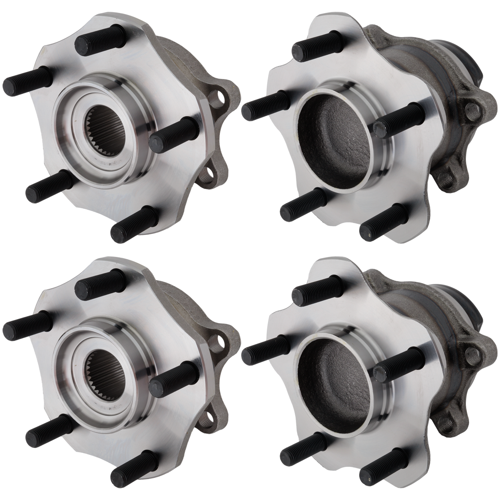 AM ROGUE 14-20 ROGUE SPORT 17-22 FRONT AND REAR HUB ASSEMBLY RH AND LH SKU SET JRN28370008-4 OEM 402024BA0A 432024BA0A BR930992