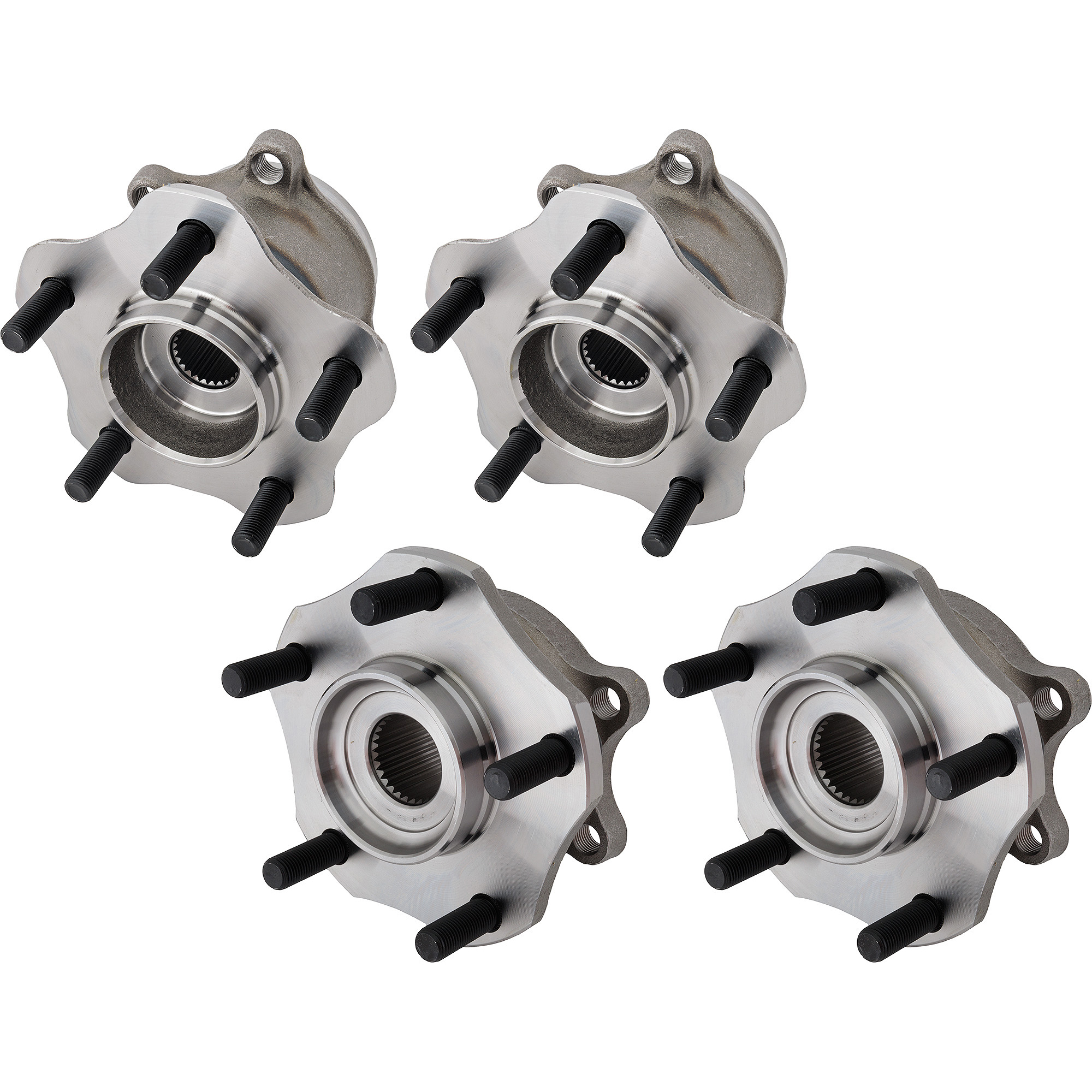 AM ROGUE 14-19 ROGUE SELECT 17-22 FRONT AND REAR HUB ASSEMBLY RH AND LH 5 Studs SKU SET JRN28590008 OEM 402024BA0A