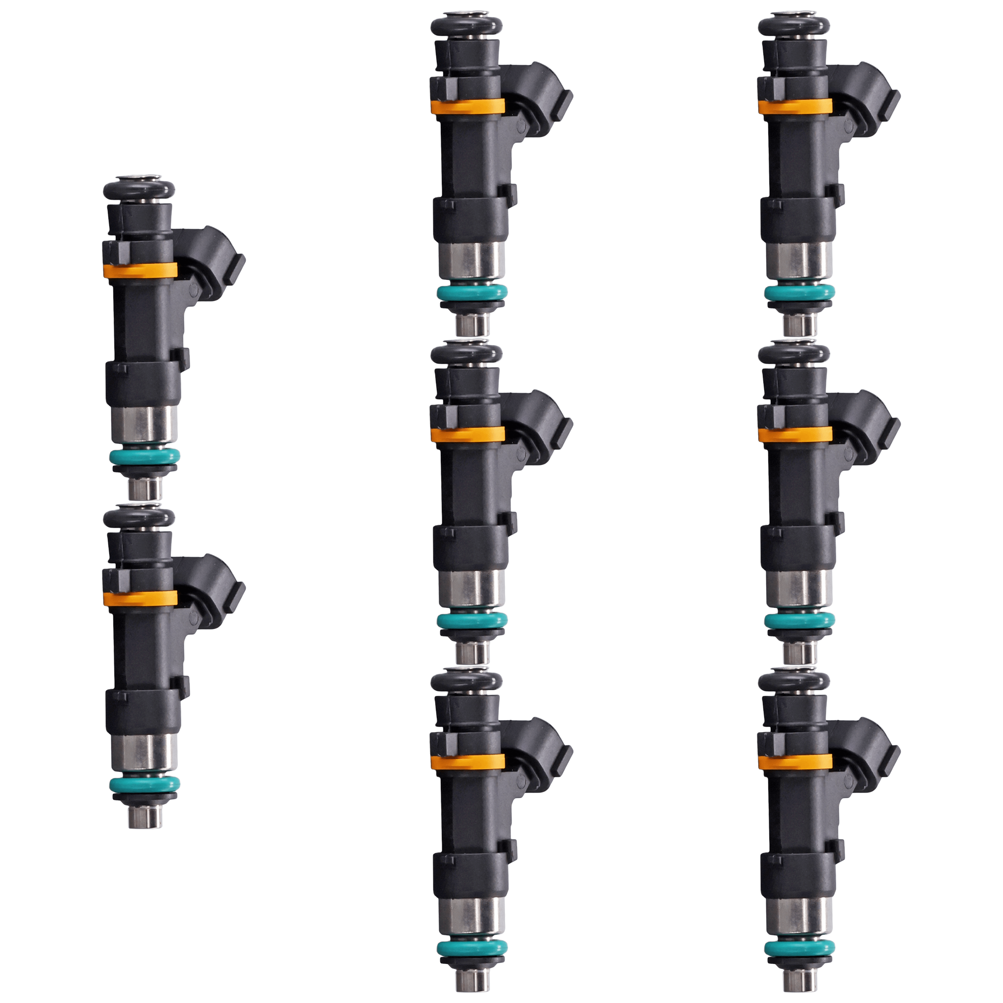 AM 350Z 05-06 MURANO 04-07 FUEL INJECTOR 2 Male Blade Terminal Set of 8 SKU SET JRN31430006-8