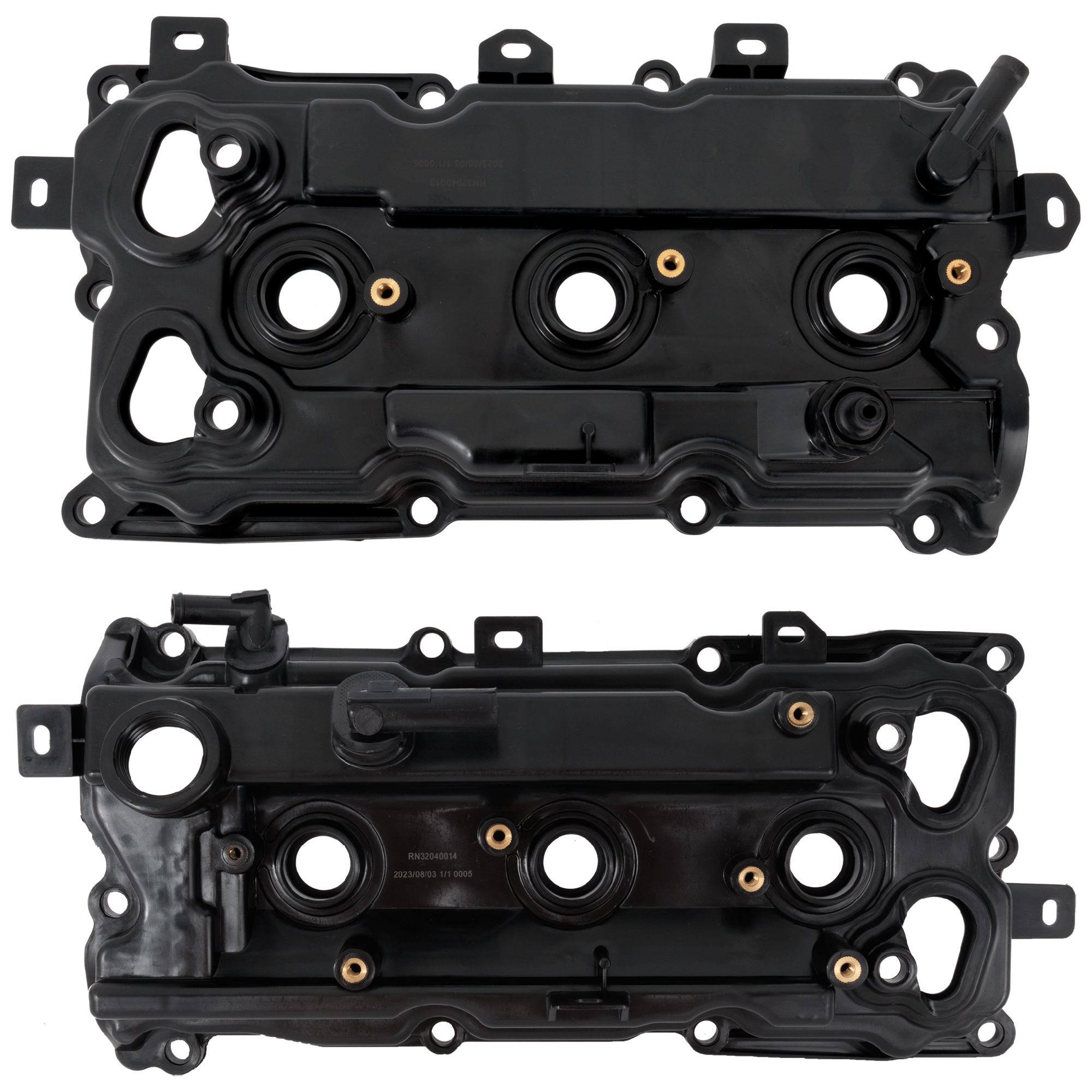 AM ALTIMA 15-18 MAXIMA 09-21 VALVE COVER RH AND LH 6 Cyl. Eng. w Gaskets SKU SET JRN32040013 OEM 132649N00A 132649N00B