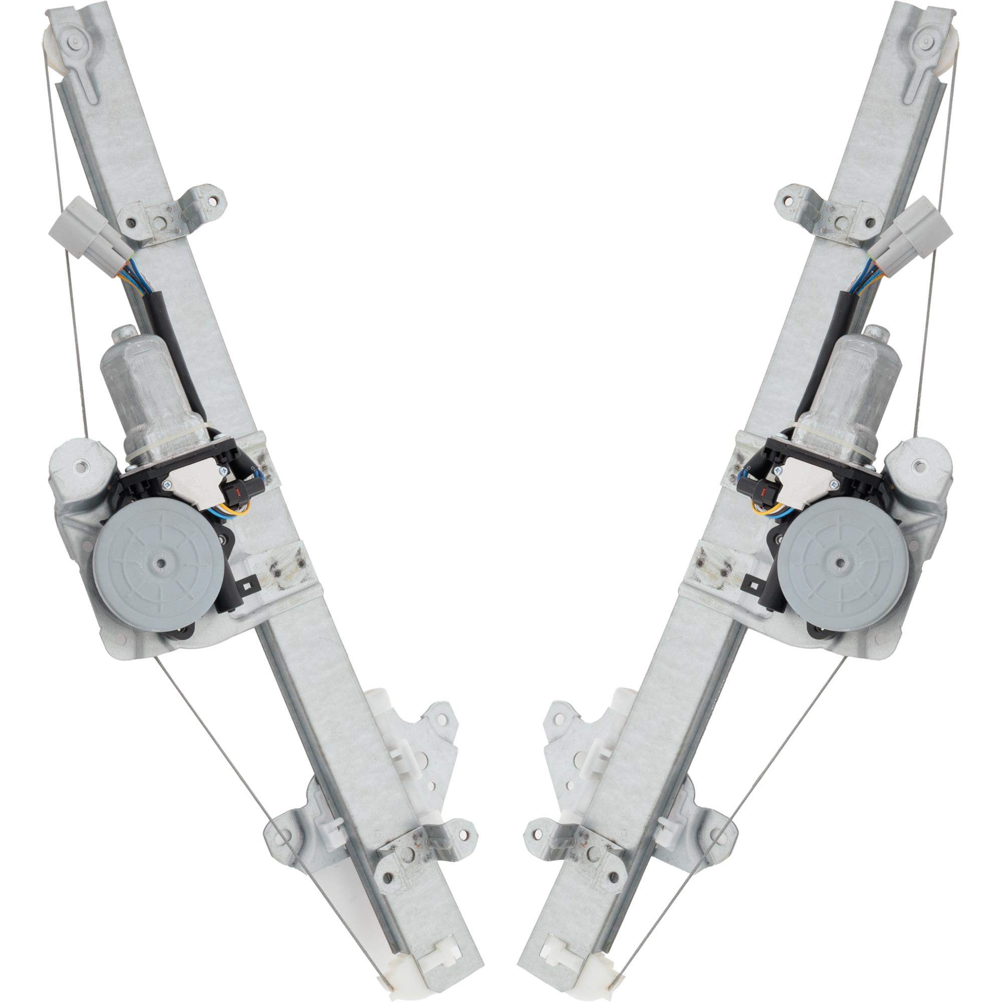 AM ROGUE 14-20 FRONT WINDOW REGULATOR RH AND LH Power w Motor 6 Pins Japan Korea USA Built Vehicle SKU SET JRN46290005 OEM 807204BA1A PFM 807304BA1A 8072
