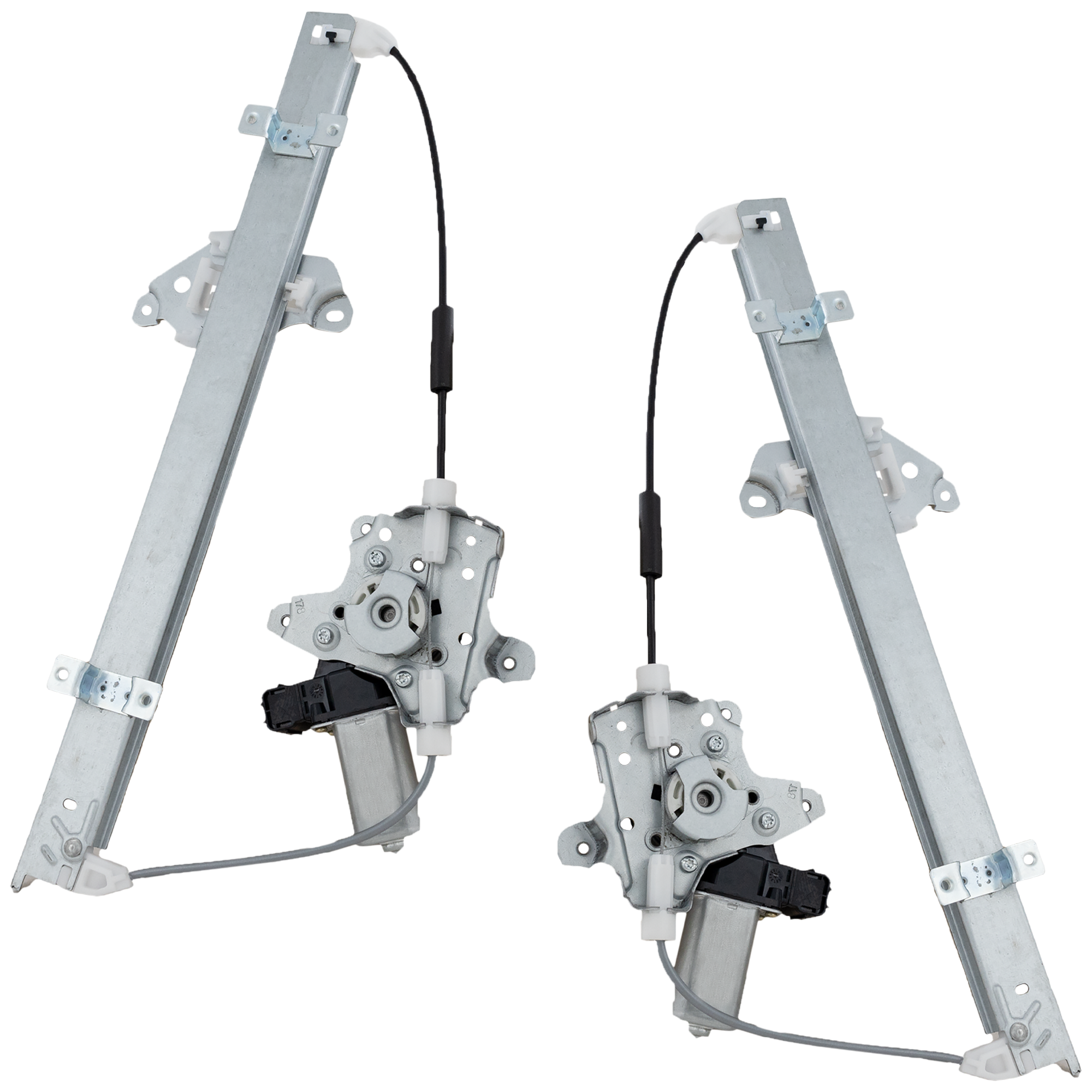 AM CUBE 09-14 FRONT WINDOW REGULATOR RH AND LH Power w Motor SKU SET JRN46290073 OEM 807201FA0A PFM 807211FA0A PFM