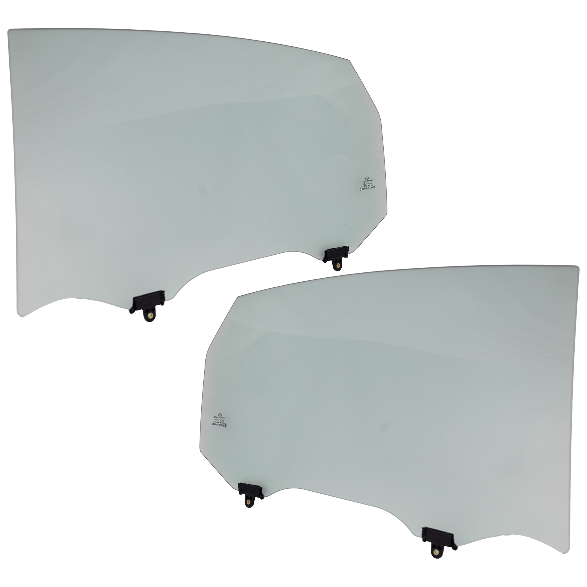 AM ALTIMA 13-18 REAR DOOR GLASS RH AND LH Green Tint Sedan w Solar Clip SKU SET JRN48130009 OEM 823009HT0A 823019HT0A