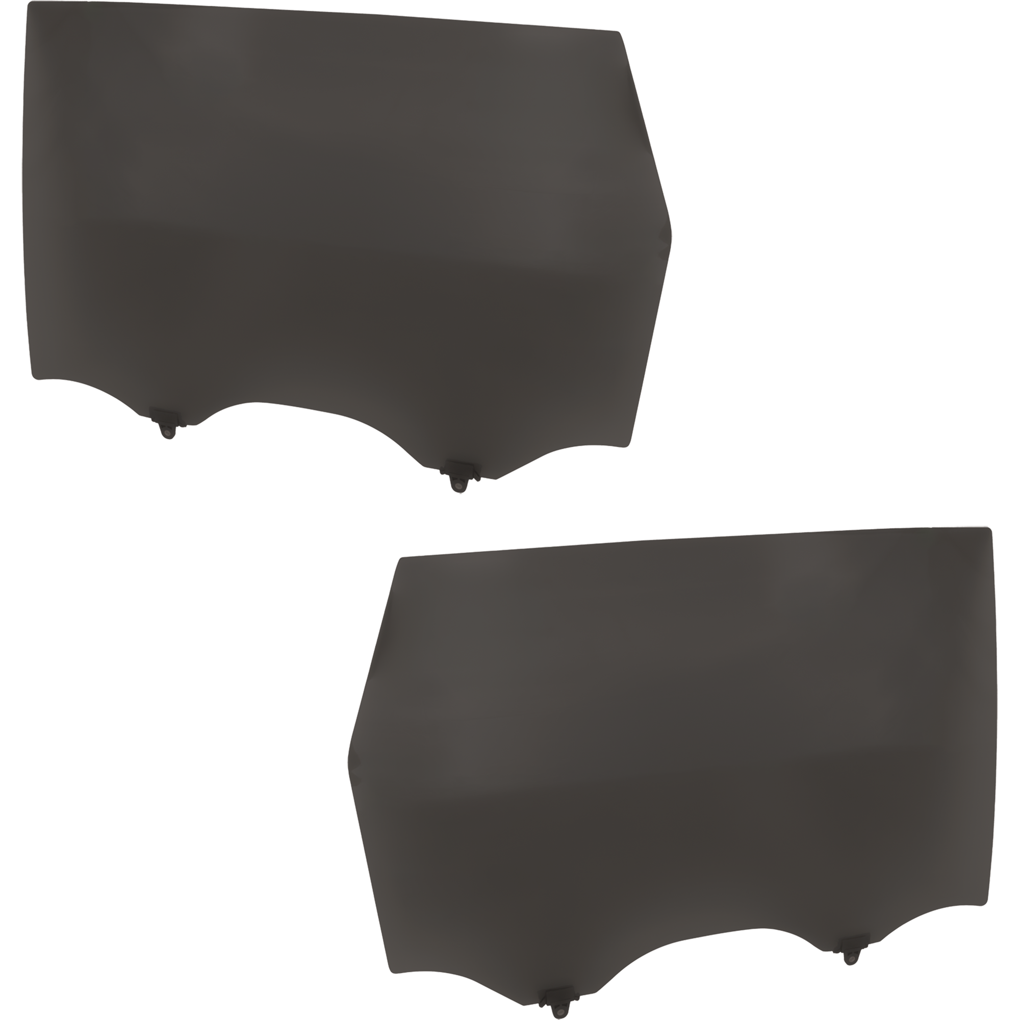 AM PATHFINDER 13-20 REAR DOOR GLASS RH AND LH Gray Tint Privacy w Solar Clip SKU SET JRN48130011 OEM 823003KA1A 823013KA1A