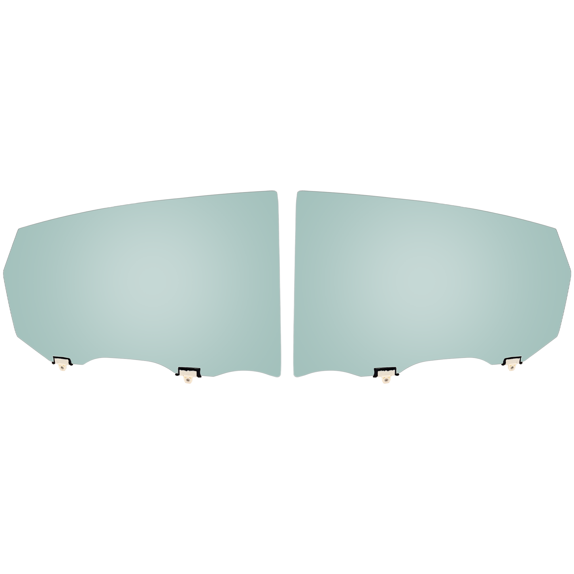 AM SENTRA 13-19 REAR DOOR GLASS RH AND LH Green Tint w Solar Clip To 9-18 SKU SET JRN48130041 OEM 823003SG0A 823013SG0A