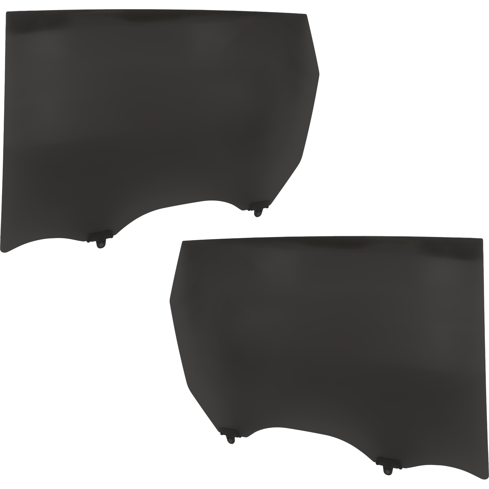 AM NISSAN MURANO 15-23 REAR DOOR GLASS RH AND LH Gray Tint Privacy w Solar Clip SKU SET JRN48130061 OEM 823005AA0A 823015AA0A