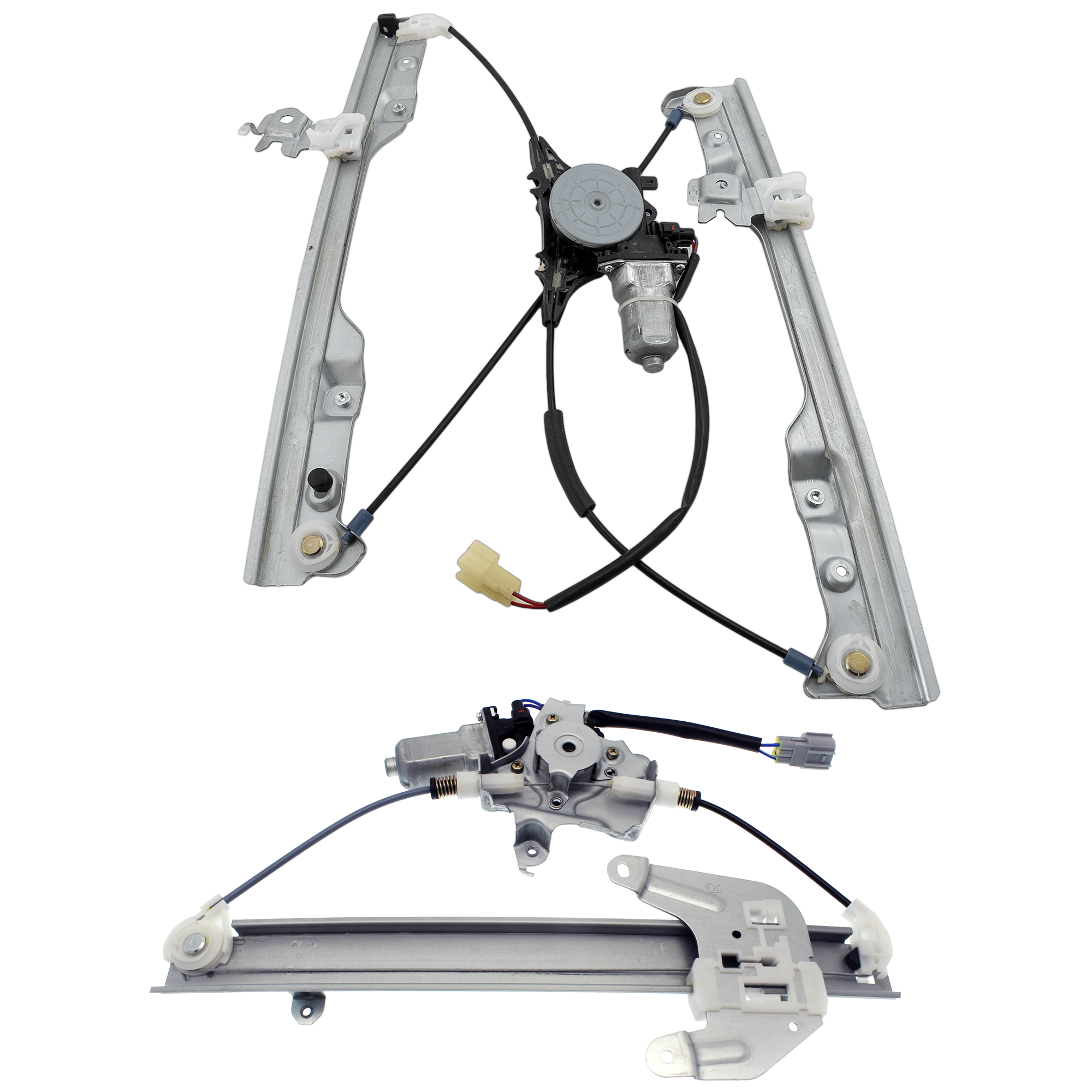 AM ROGUE 08-13 ROGUE SELECT 14-15 FRONT AND REAR WINDOW REGULATOR RH Power w Motor SKU SET JRN49170001 A Partslink NI1351164 OEM 80720JM02B PFM 80730JX30C 8272