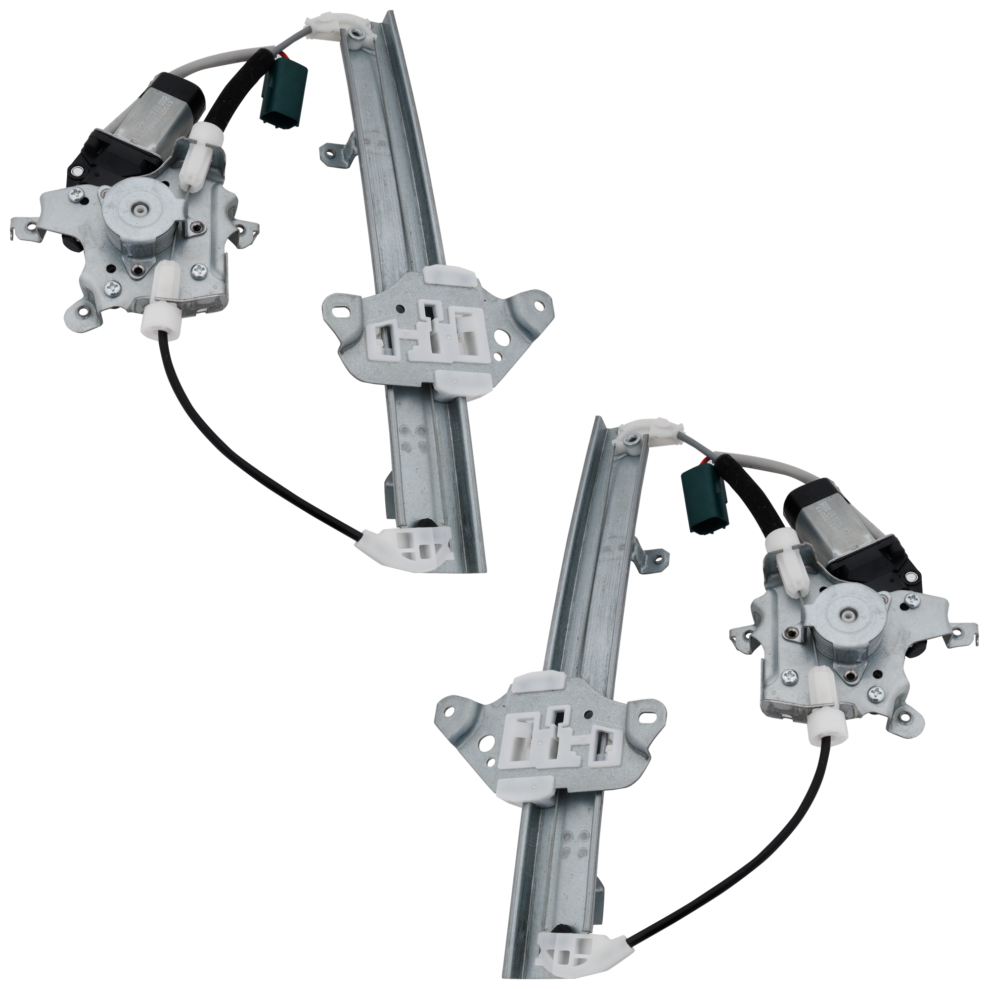 AM ALTIMA 07-12 MAXIMA 09-14 REAR WINDOW REGULATOR RH AND LH Power w Motor Altima Sedan SKU SET JRN49170013 Partslink NI1550126 NI1551126 OEM 82720JA000-82721JA000