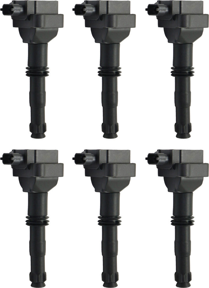 AM BOXSTER 97-08 PORSCHE 911-99-12 IGNITION COIL Set of 6 SKU SET JRP50460001-6 OEM 99760210400