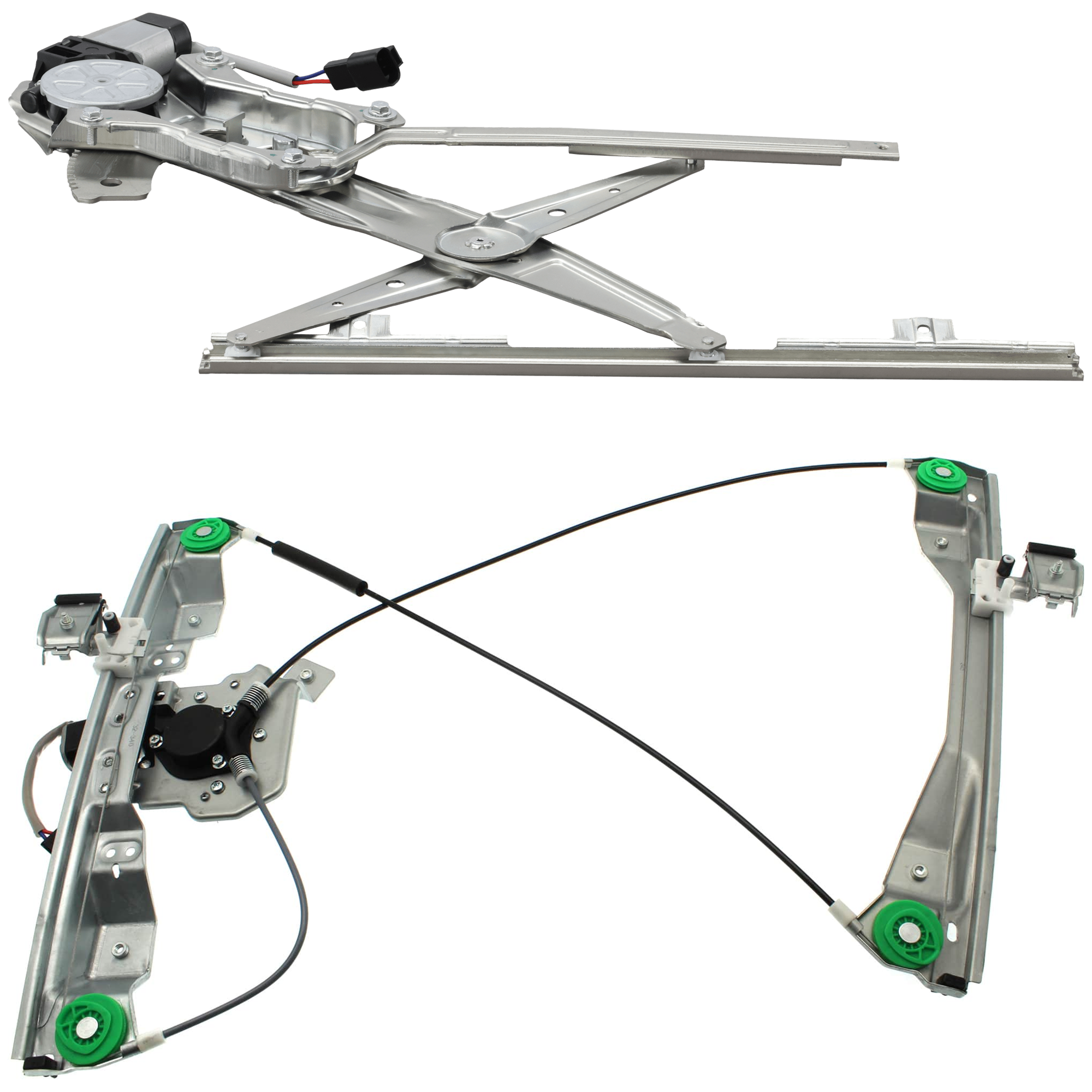 AM COBALT 05-10 G5-07-10 FRONT WINDOW REGULATOR RH AND LH Power w Motor Coupe SKU SET JRS46290019 A Partslink GM1350179 GM1351161 OEM 15899050-19301977-19369866-258