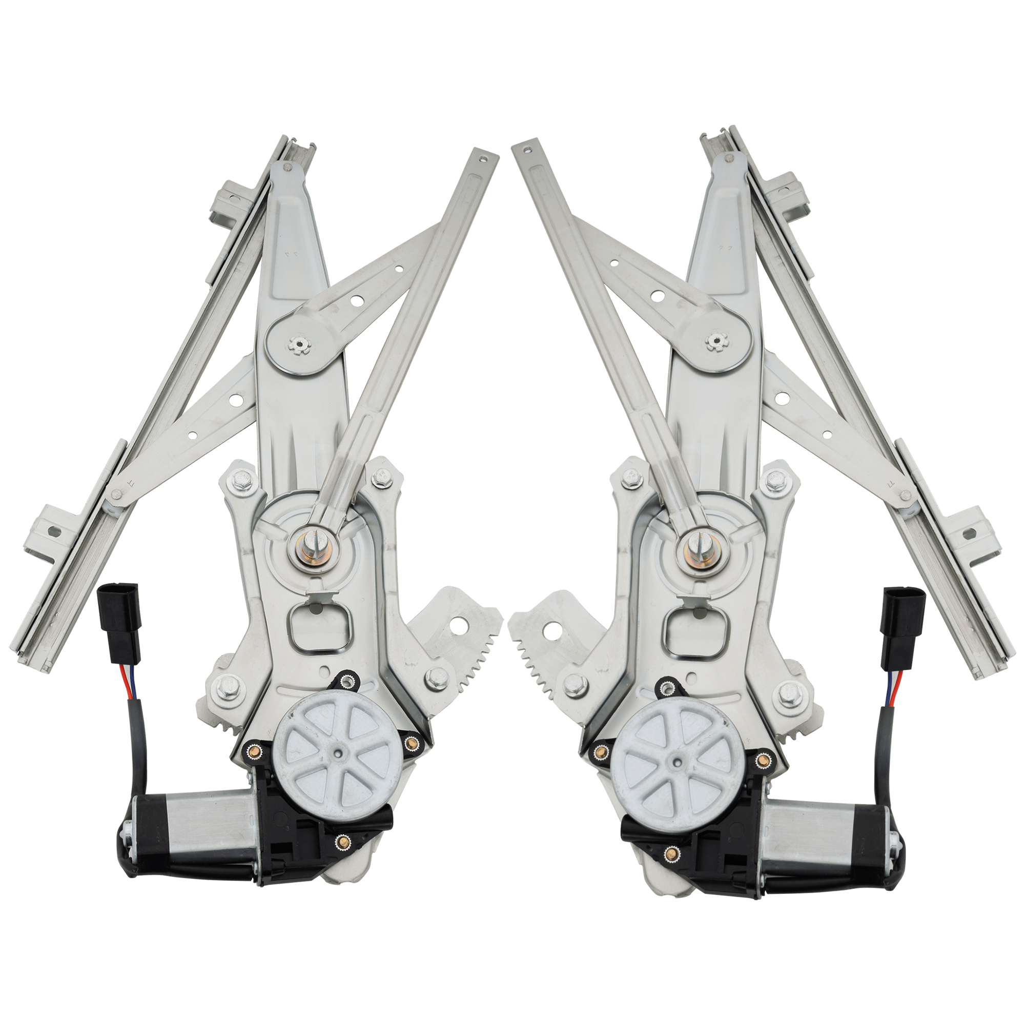 AM ION 03-07 FRONT WINDOW REGULATOR RH AND LH Power w Motor SKU SET JRS46290019 Partslink GM1351161 OEM 15899049-19301976-15899050-193