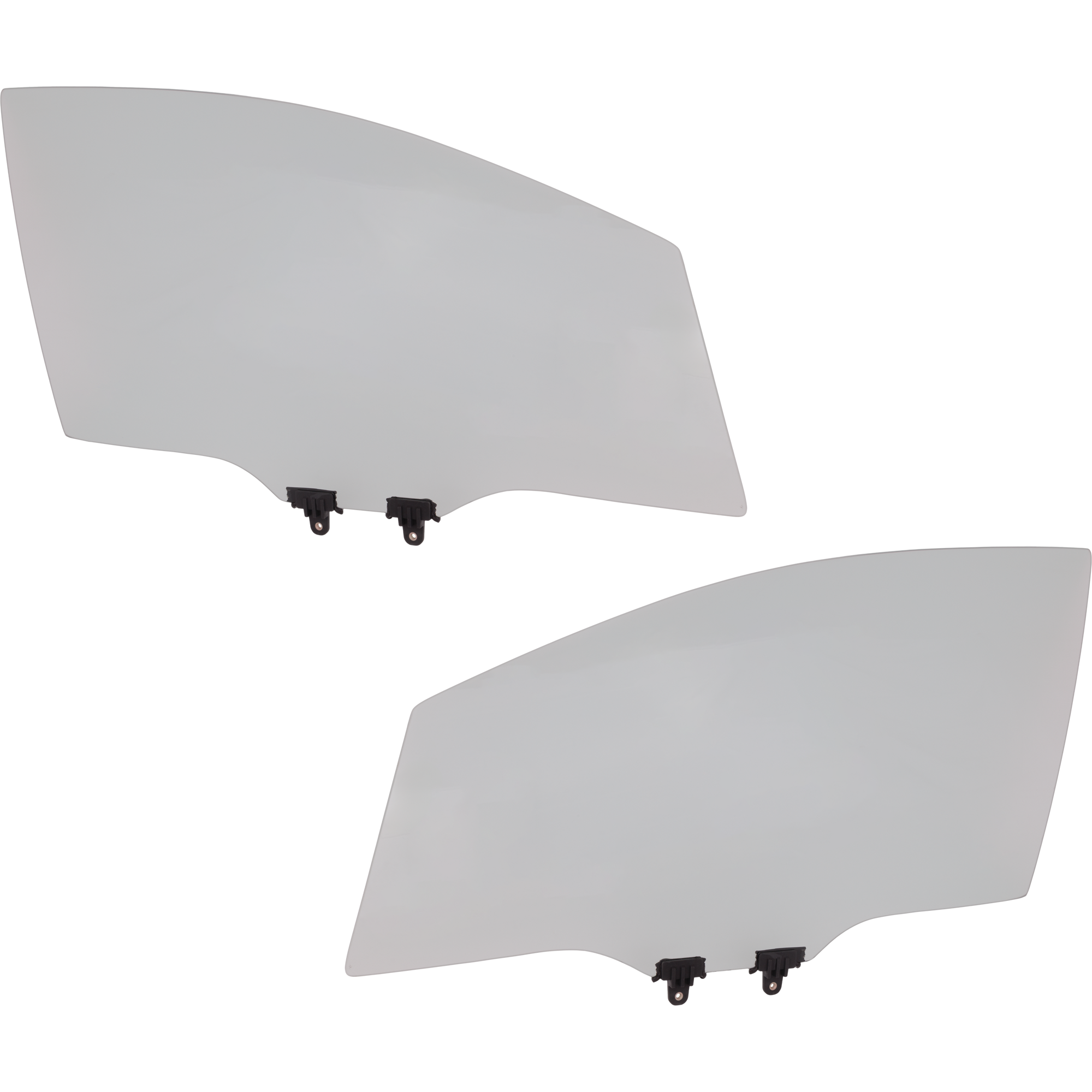 AM IMPREZA 12-14 XV CROSSTREK 12-14 FRONT DOOR GLASS RH AND LH Green Tint w Solar Clip SKU SET JRS48010029 OEM 61011FJ001-61011FJ011
