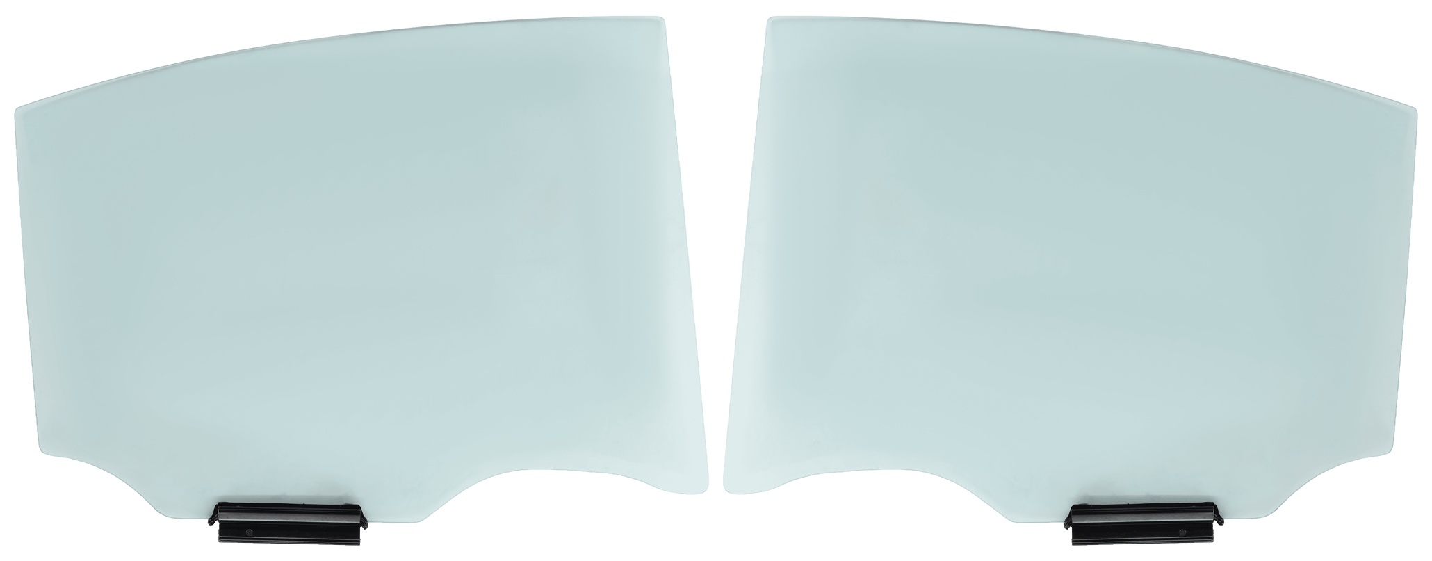 AM LEGACY 15-19 REAR DOOR GLASS RH AND LH Green Tint w Solar Clip SKU SET JRS48130017 OEM 62011AL00A 62011AL01A