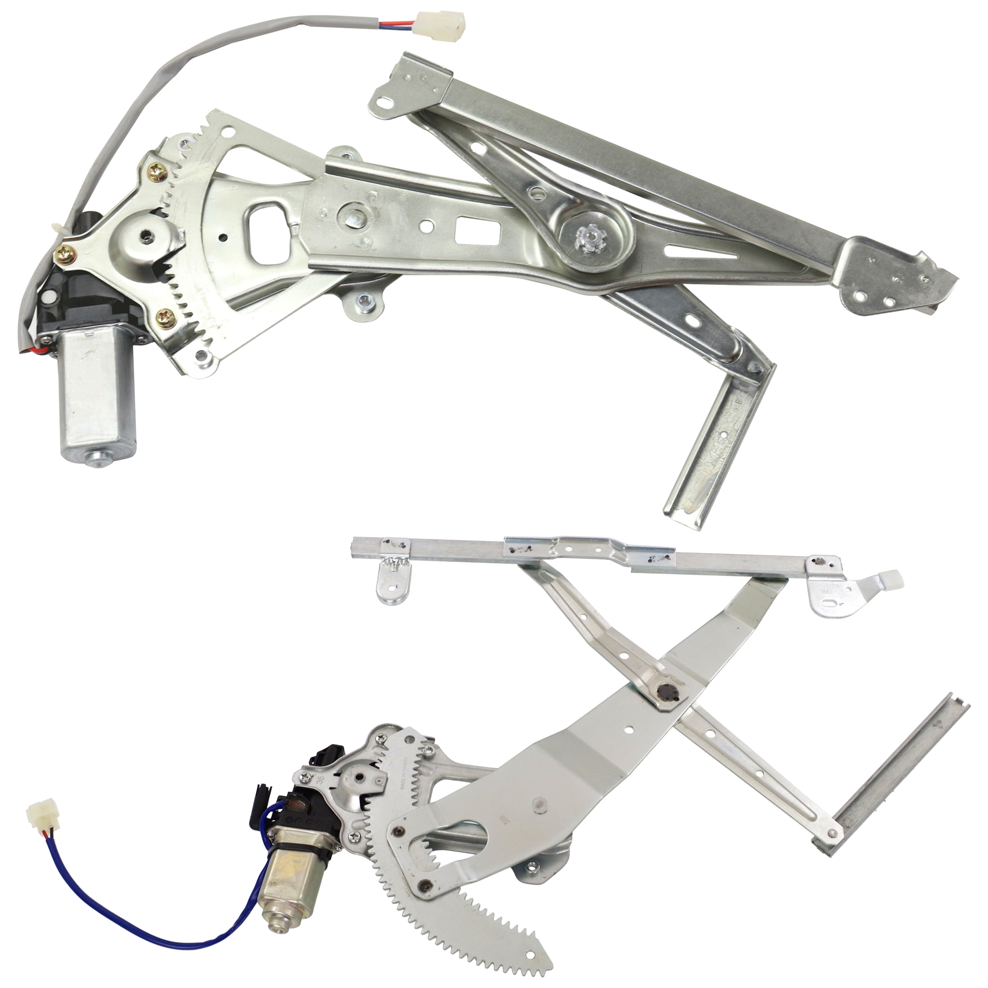 AM OUTBACK 05-07 FRONT AND REAR WINDOW REGULATOR RH Power w Motor SKU SET JRS49170003 A Partslink SU1351114 SU1551108 OEM 61222FE021 PFM 61222FE022 PFM