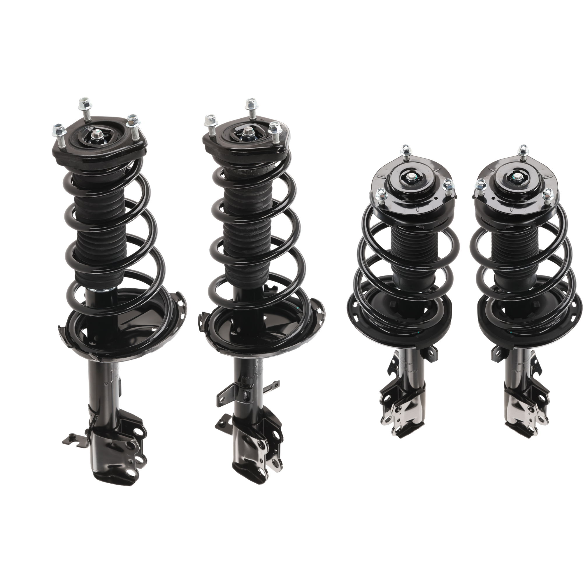 AM HIGHLANDER 09-11 FRONT AND REAR FULLY LOADED STRUT RH AND LH Set of 4 SKU SET JRT28050095-4 A OEM 11617-272484-811690-2701505