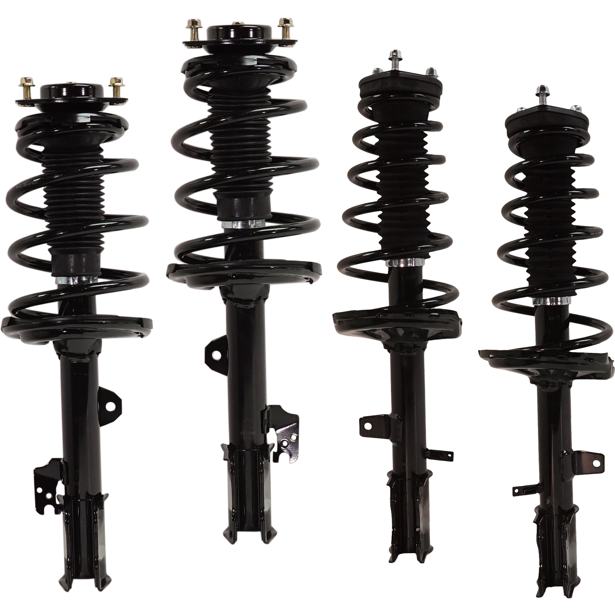 AM HIGHLANDER 10-11 FRONT AND REAR FULLY LOADED STRUT RH AND LH Set of 4 SKU SET JRT28050095-4 B OEM 11617-272484-811690-2701505