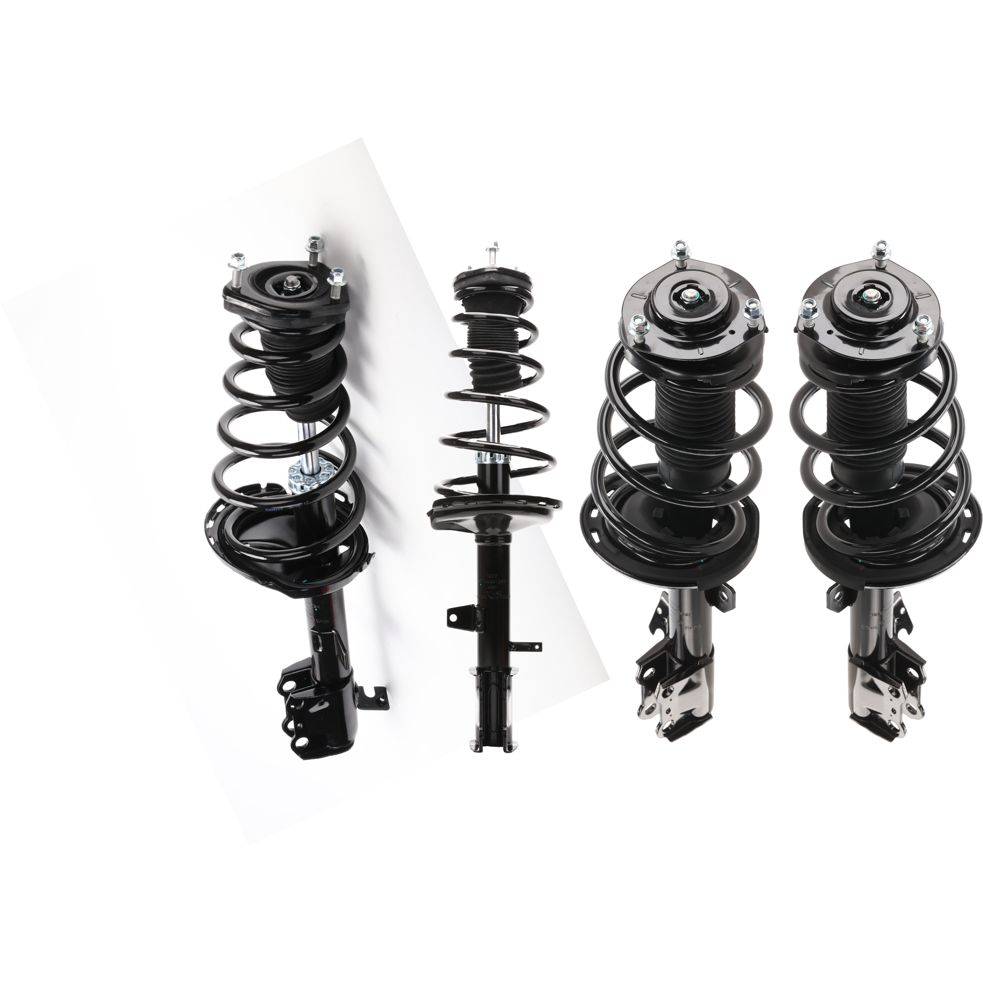 AM HIGHLANDER 08-11 FRONT AND REAR FULLY LOADED STRUT RH AND LH Set of 4 SKU SET JRT28050095-4 C OEM 11617-272484-811690-2701505