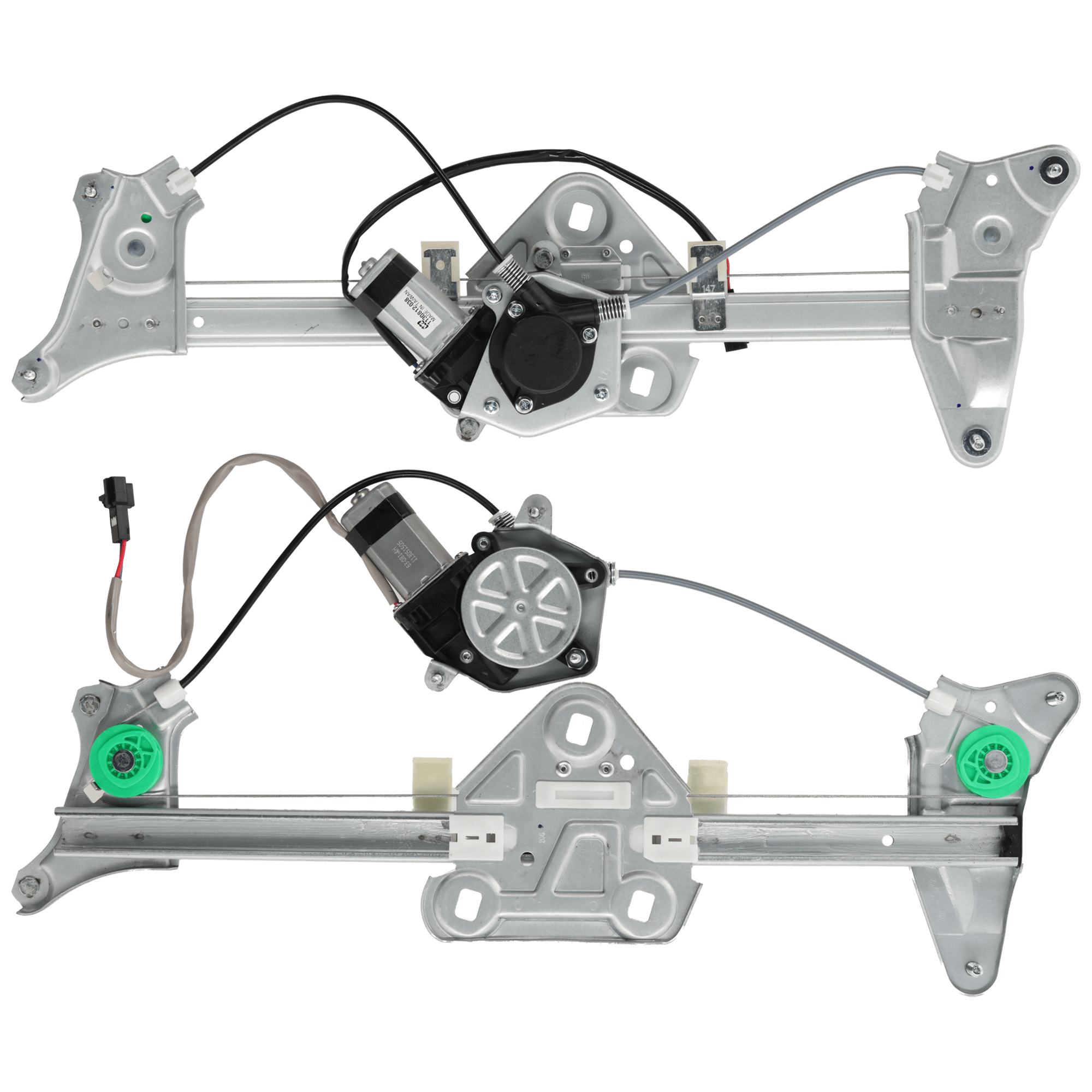 AM SOLARA 99-03 FRONT WINDOW REGULATOR RH AND LH Power w Motor SE SLE Models SKU SET JRT46290013 OEM 6981006031-6981006030-69820060