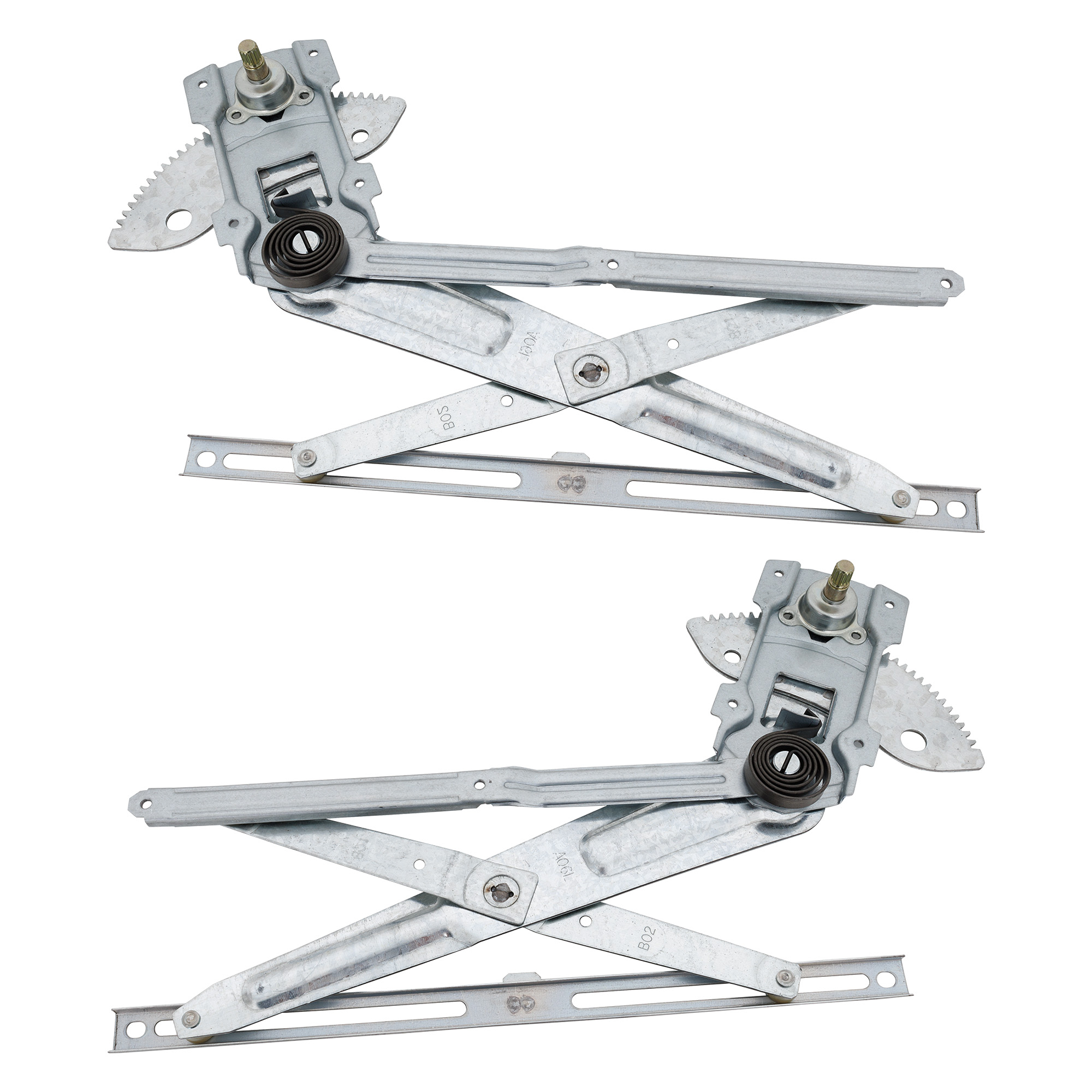 AM TACOMA 95-04 FRONT WINDOW REGULATOR RH AND LH Manual SKU SET JRT46290015 Partslink TO1350114 TO1351114 OEM 6981004050-6981004080-69820040