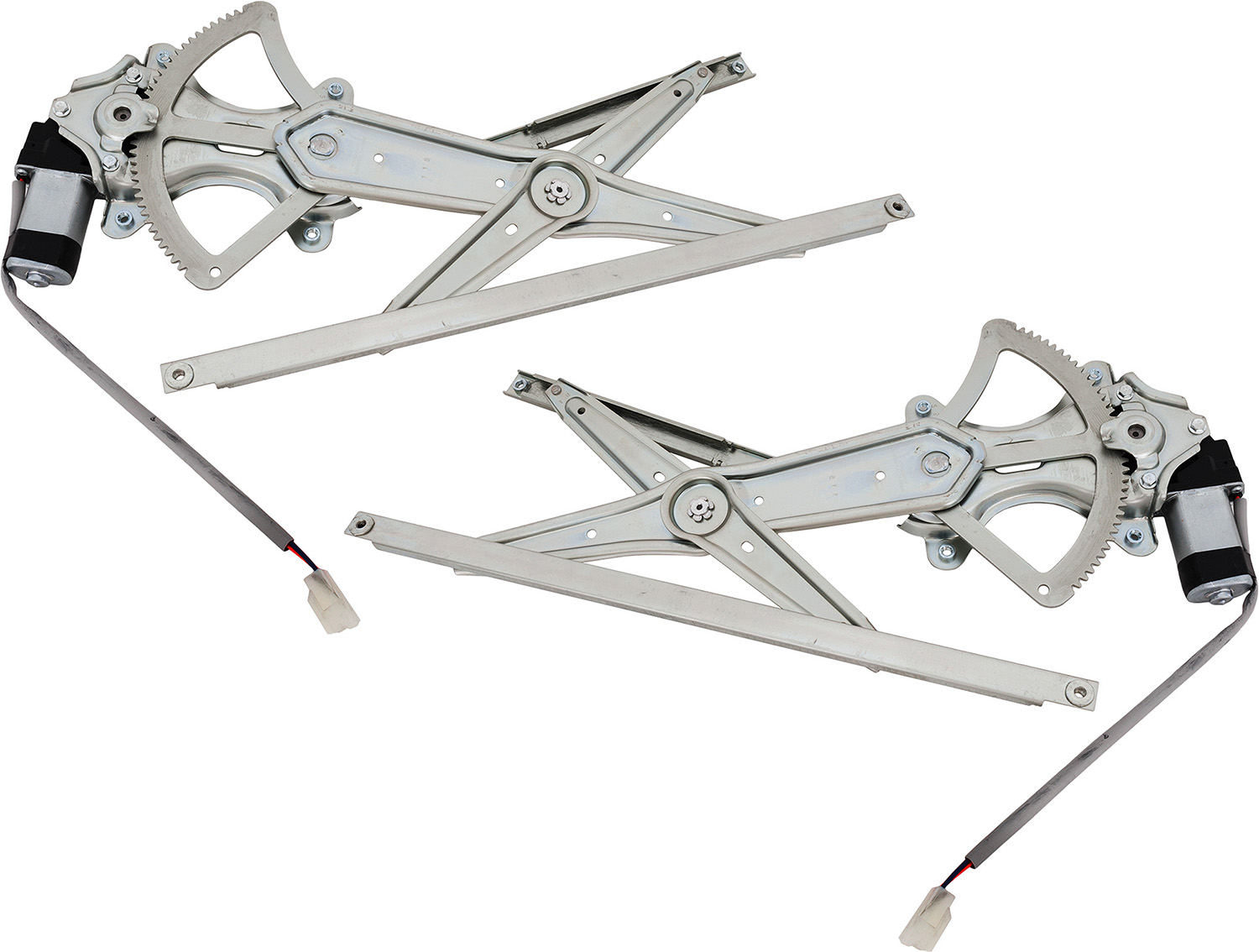 AM HIGHLANDER 01-07 FRONT WINDOW REGULATOR RH AND LH Power w Motor SKU SET JRT46290079 Partslink TO1350182 TO1351182 OEM 6980148020 PFM 6980248030 PFM