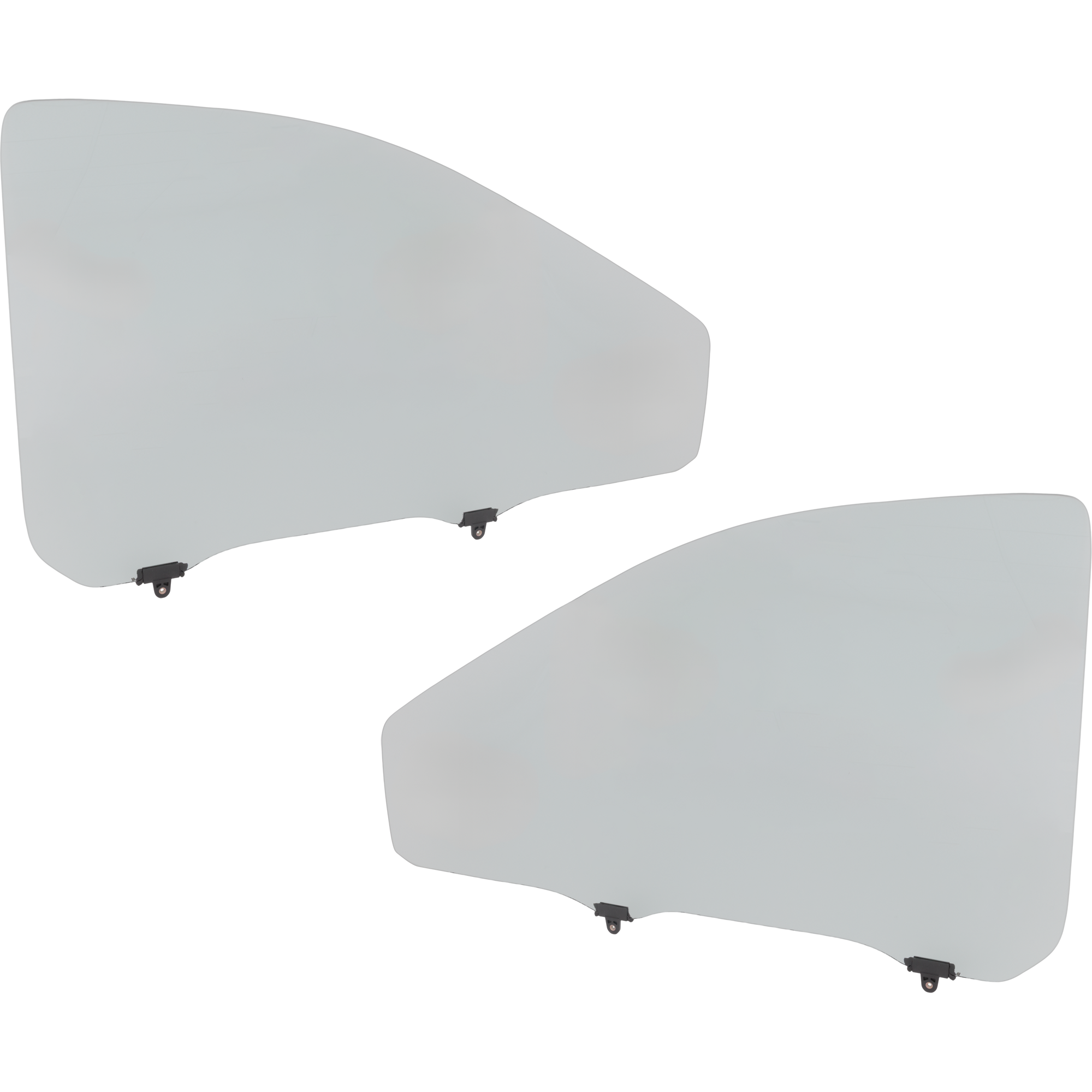 AM TOYOTA SIENNA 98-03 FRONT DOOR GLASS RH AND LH Green Tint w Solar Clip SKU SET JRT48010007 OEM 681010804083-6810208040