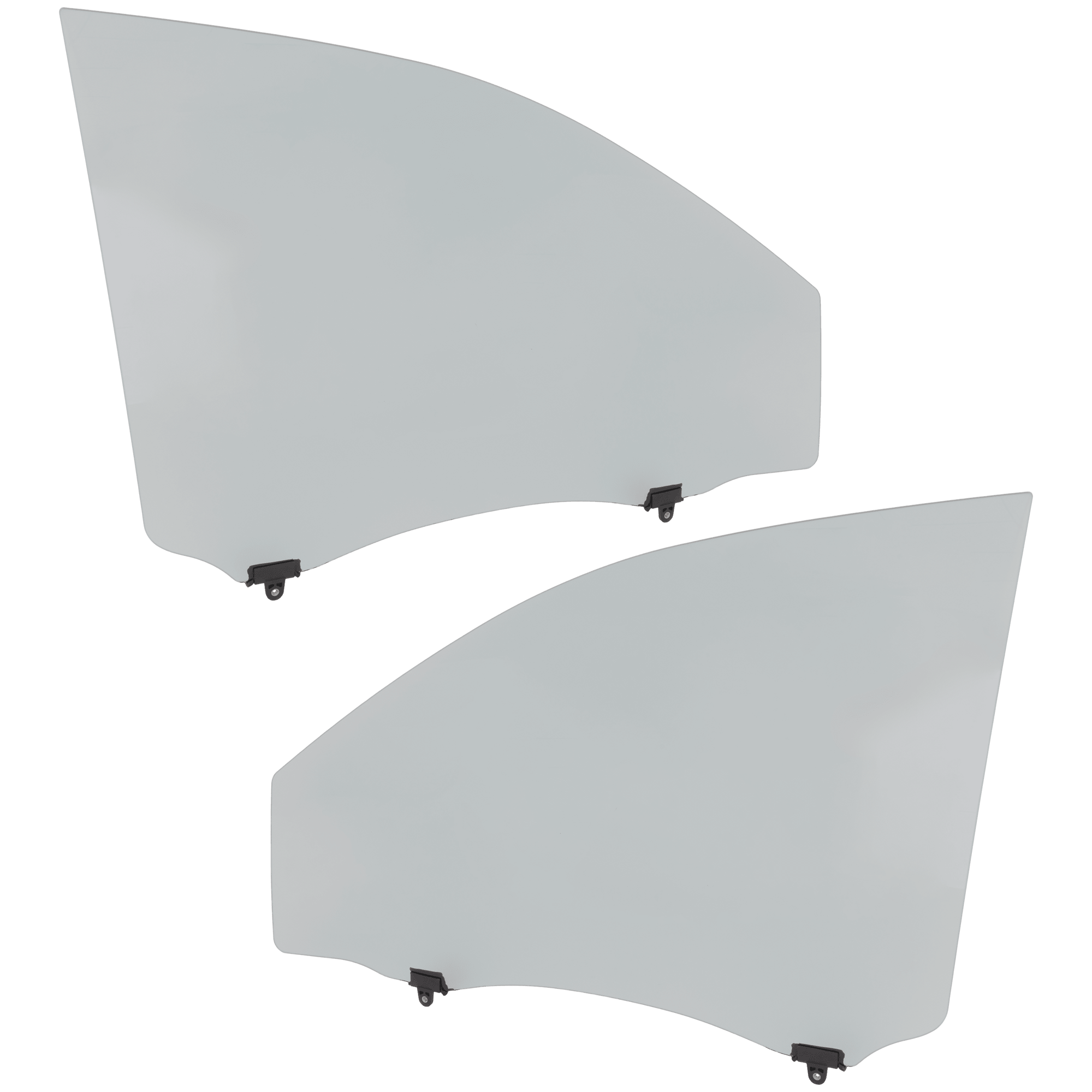AM TOYOTA SIENNA 04-10 FRONT DOOR GLASS RH AND LH Green Tint w Solar Clip SKU SET JRT48010013 OEM 68101AE020-68102AE020