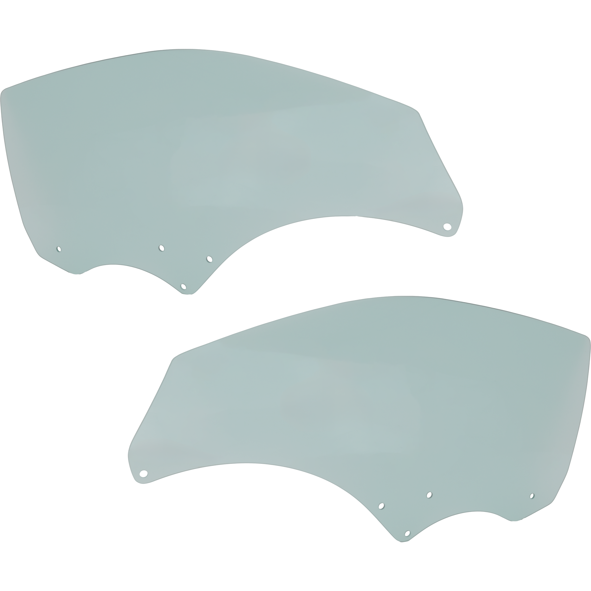 AM TOYOTA SOLARA 04-08 FRONT DOOR GLASS RH AND LH Green Tint w Solar SKU SET JRT48010017 OEM 68101AA04083-68102AA04083