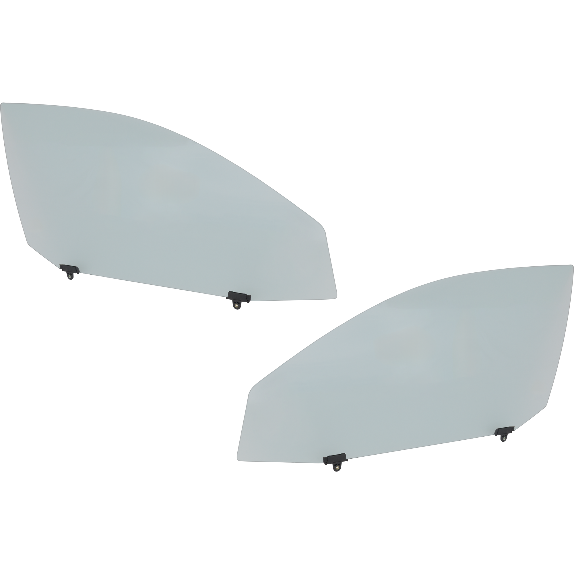 AM TOYOTA AVALON 05-12 FRONT DOOR GLASS RH AND LH Green Tint w Solar Clip SKU SET JRT48010019 OEM 68101AC060-68102AC060